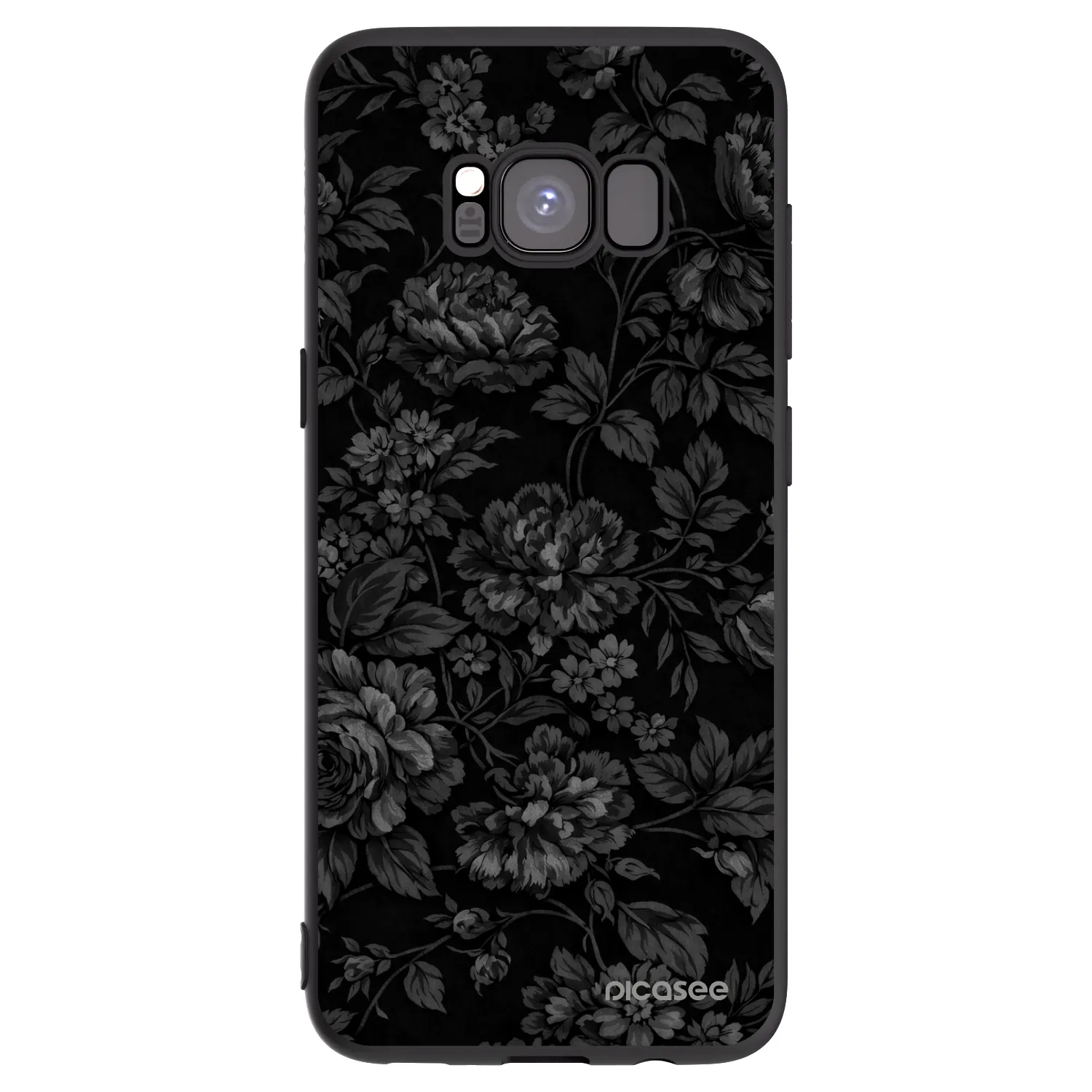 Picasee crna silikonska maskica za Samsung Galaxy S8 G950F - Dark Romance