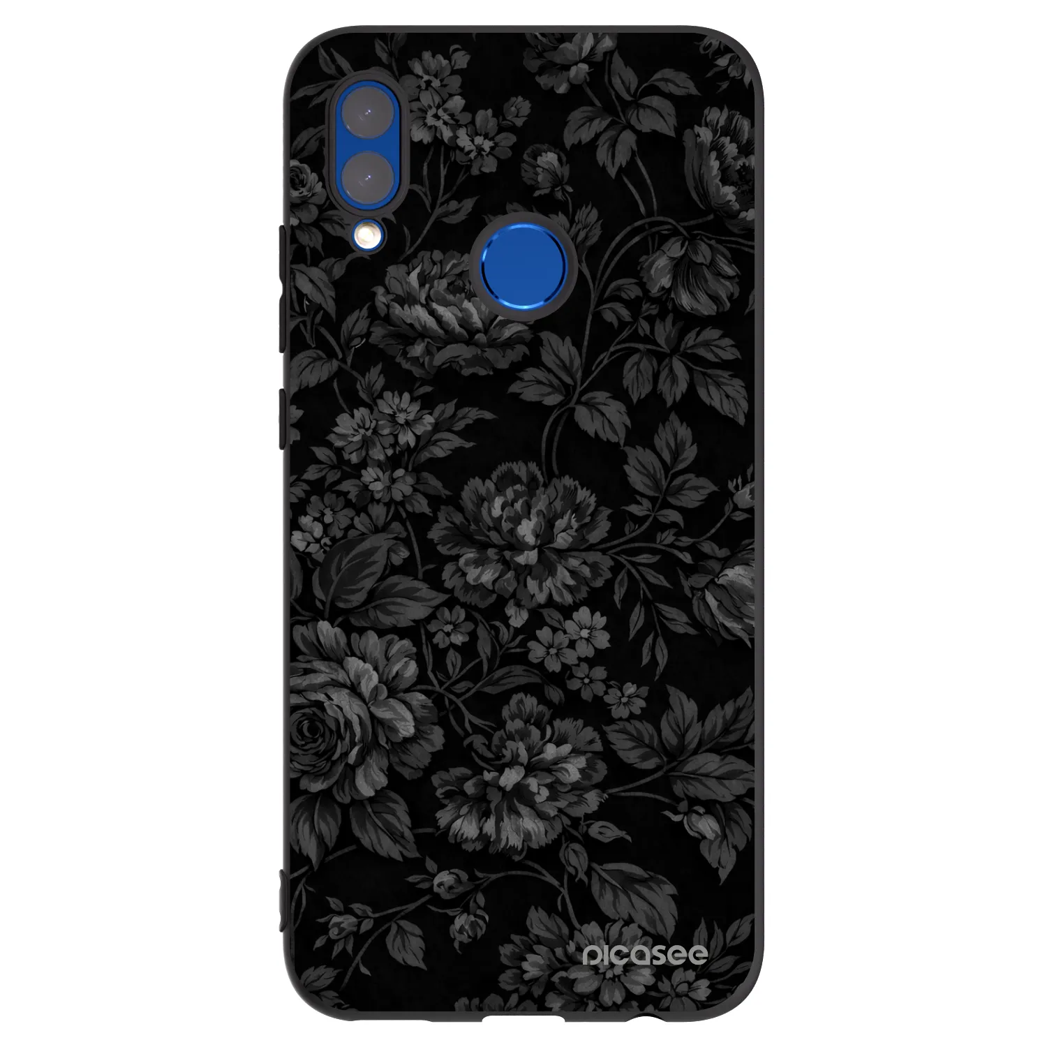Picasee crna silikonska maskica za Huawei P Smart 2019 - Dark Romance