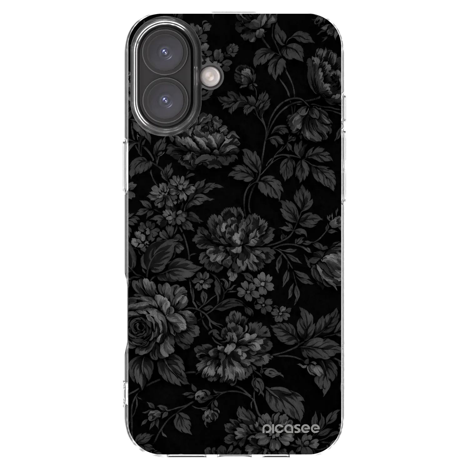 Picasee silikonska prozirna maskica za Apple iPhone 16 Plus - Dark Romance