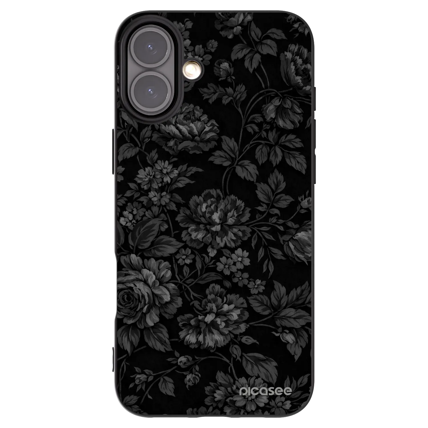 Picasee crna silikonska maskica za Apple iPhone 16 Plus - Dark Romance