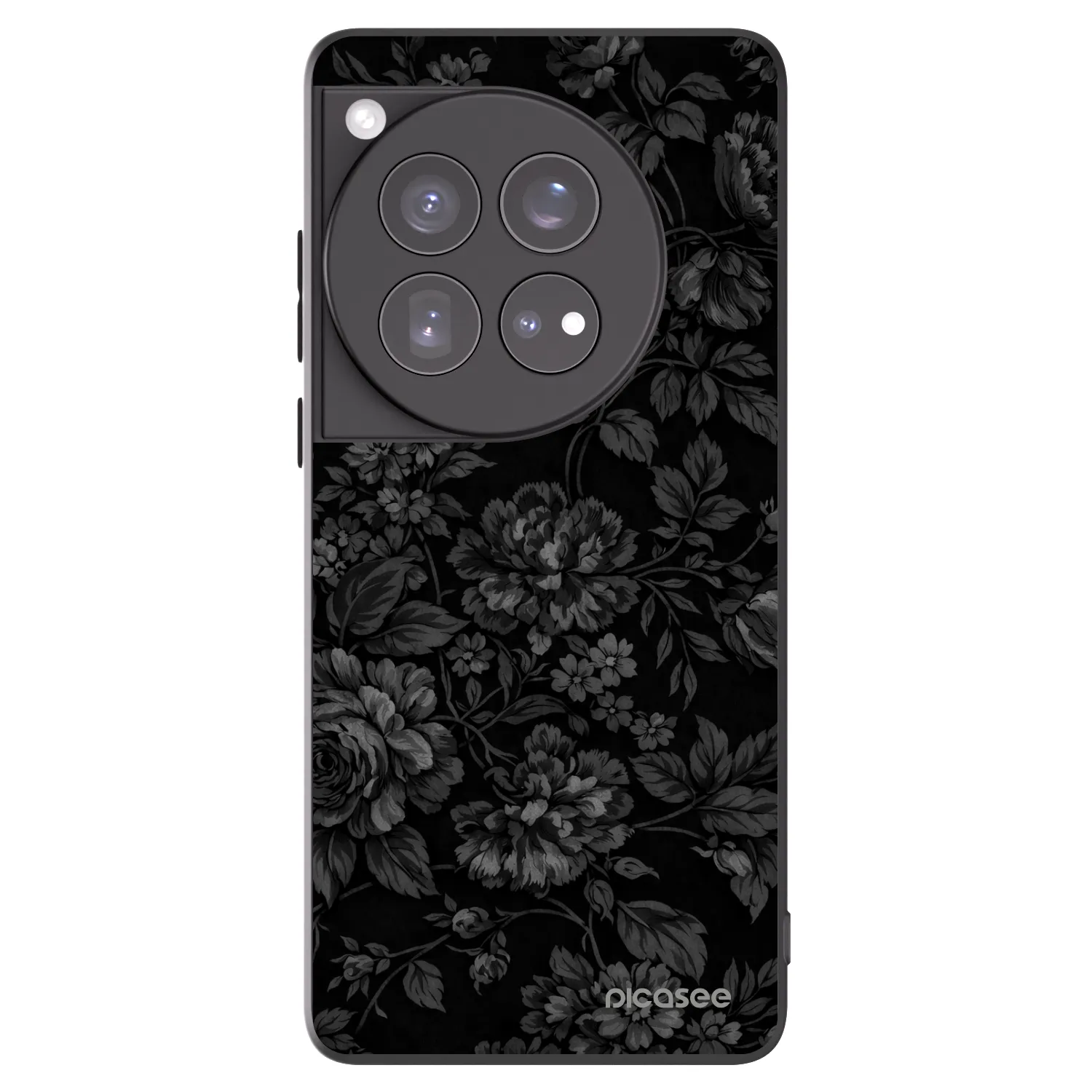 Picasee crna silikonska maskica za OnePlus 12 5G - Dark Romance