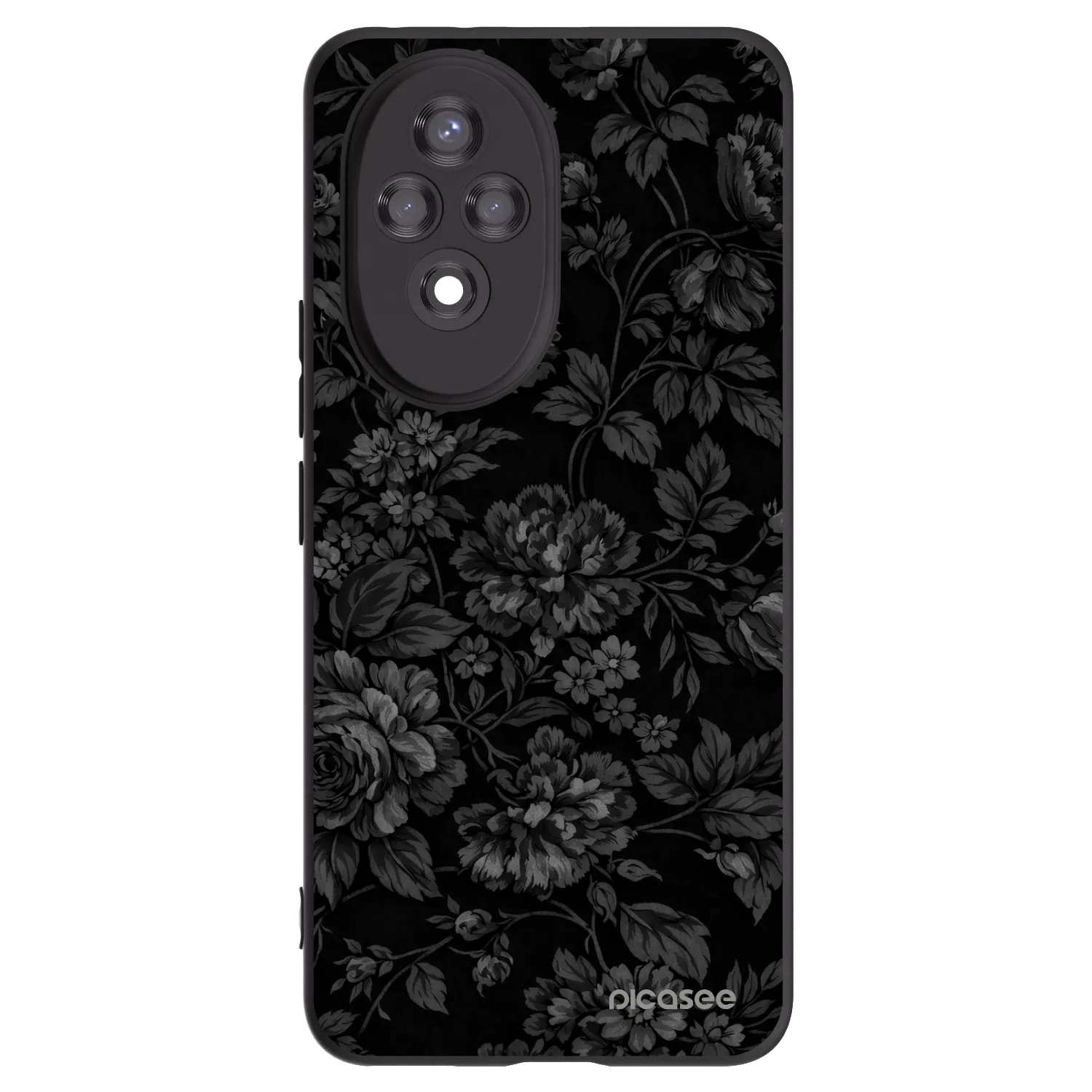 Picasee crna silikonska maskica za Honor 200 Pro 5G - Dark Romance