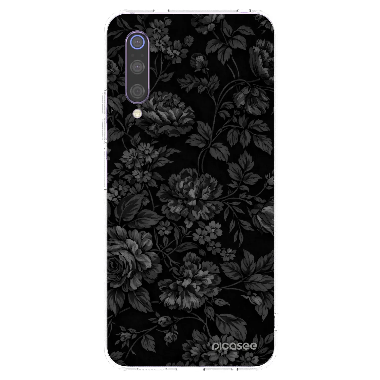 Picasee silikonska prozirna maskica za Xiaomi Mi 9 - Dark Romance