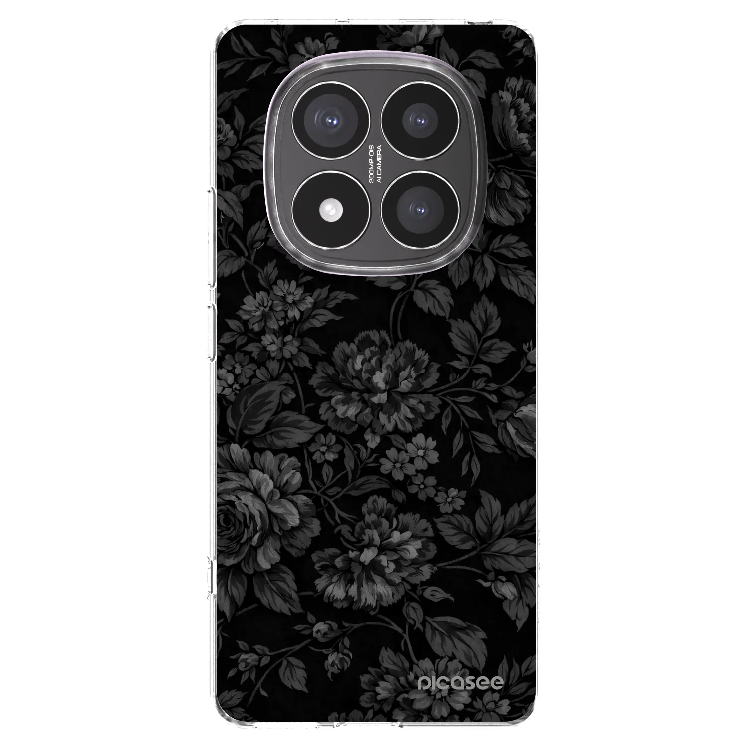 Picasee silikonska prozirna maskica za Xiaomi Redmi Note 14 Pro+ 5G - Dark Romance