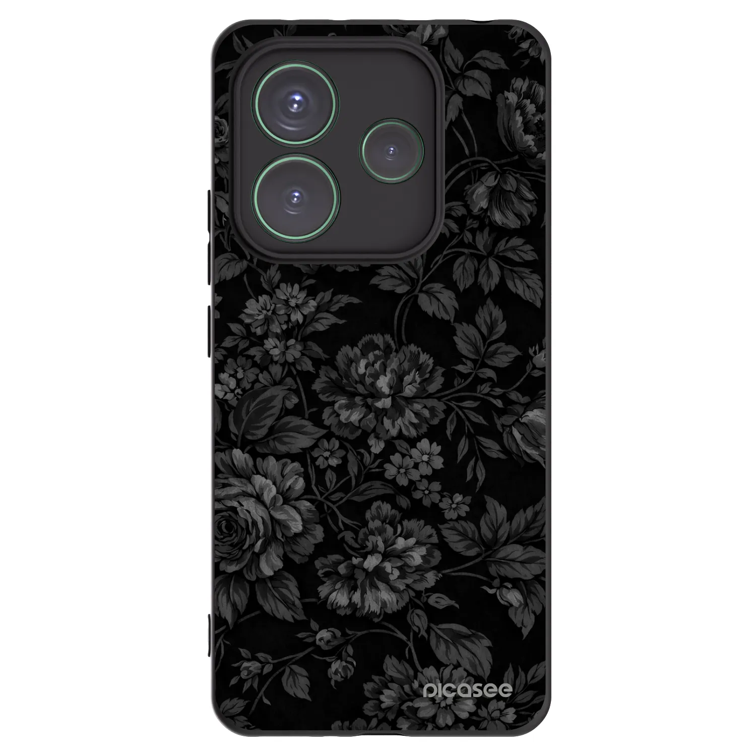 Picasee crna silikonska maskica za Xiaomi Redmi Note 14 5G - Dark Romance