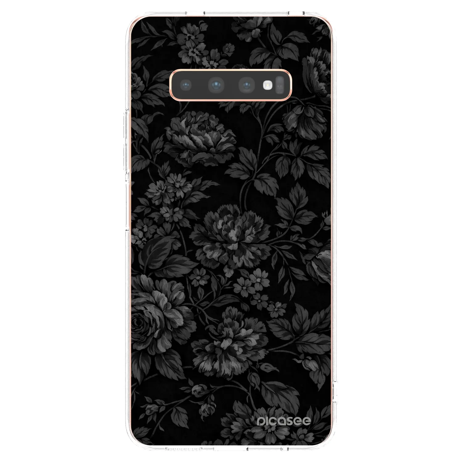 Picasee silikonska prozirna maskica za Samsung Galaxy S10 Plus G975 - Dark Romance