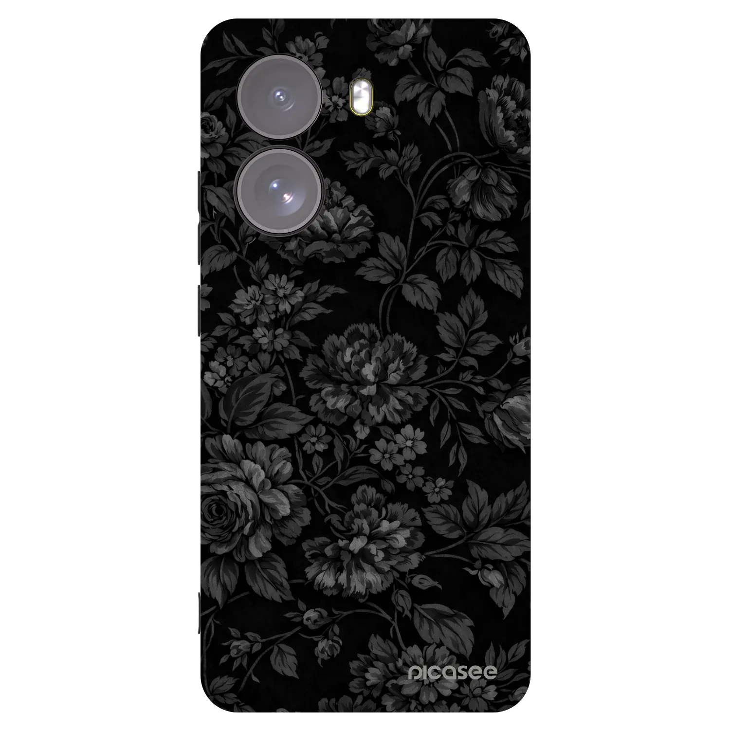 Picasee crna silikonska maskica za Xiaomi Poco X7 - Dark Romance