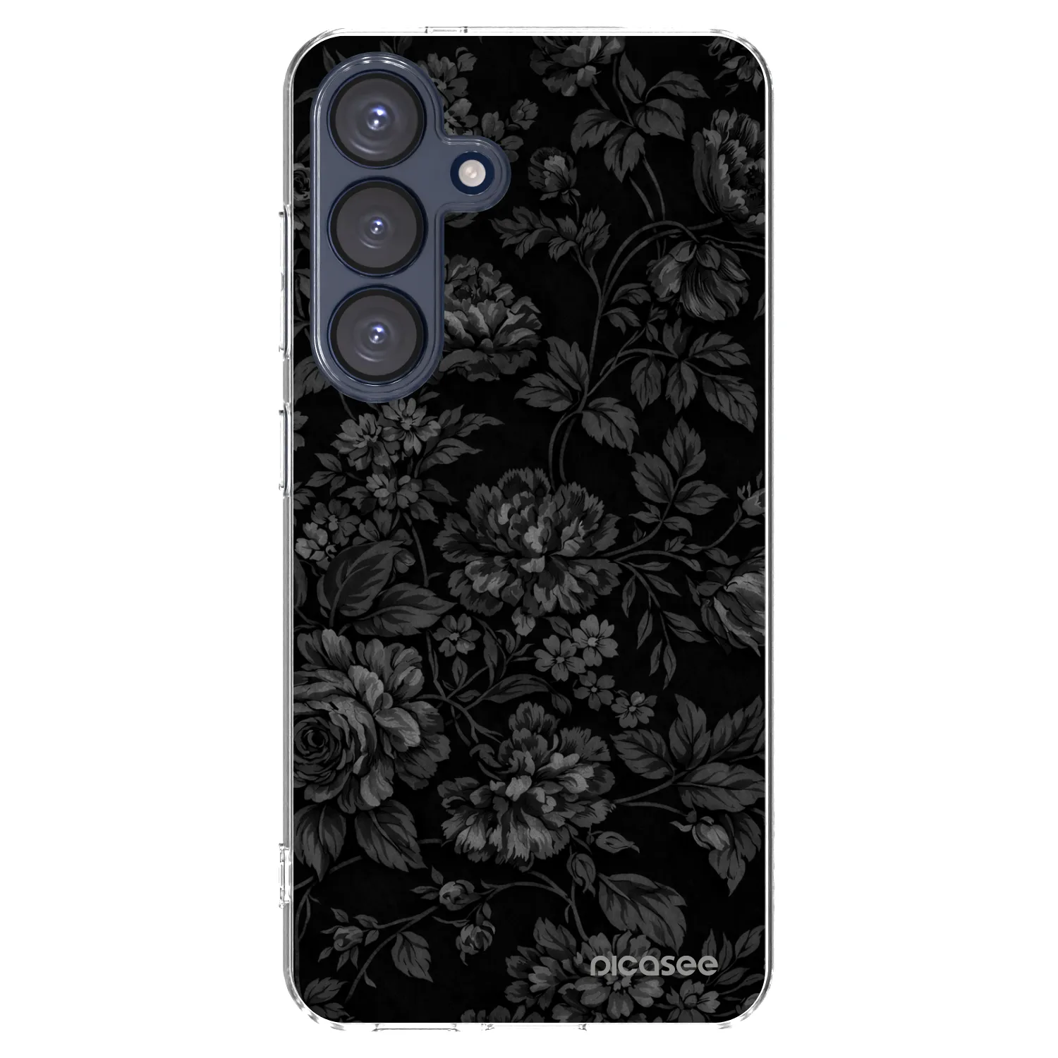 Picasee silikonska prozirna maskica za Samsung Galaxy S25 5G - Dark Romance