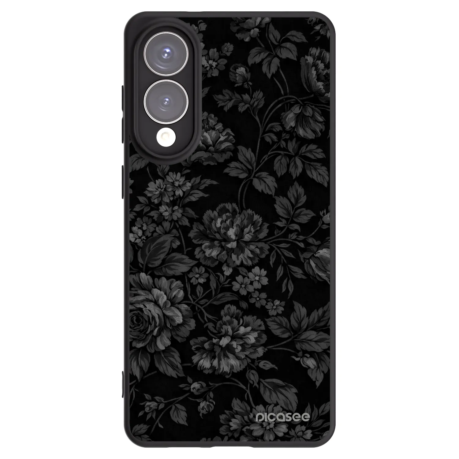 Picasee crna silikonska maskica za Samsung Galaxy S25 Edge 5G - Dark Romance