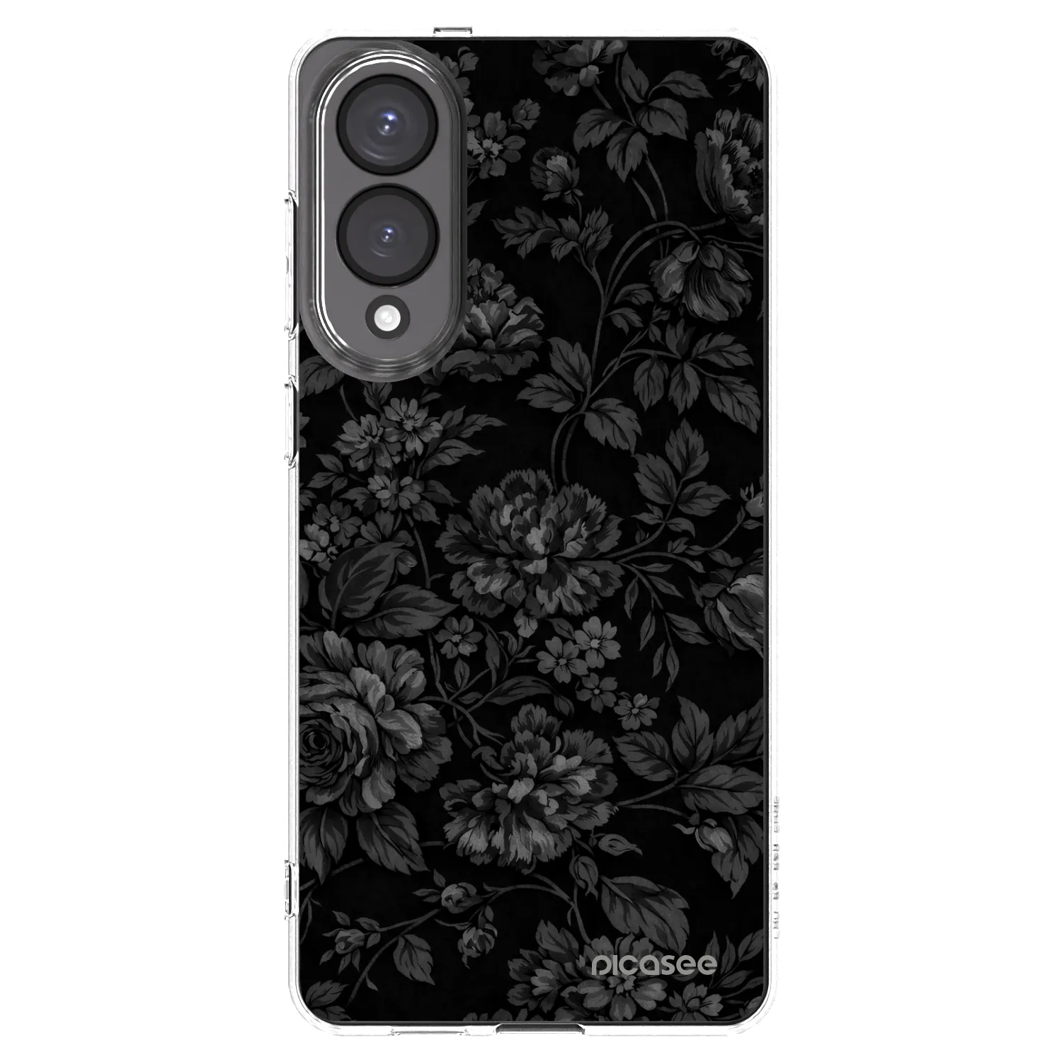 Picasee silikonska prozirna maskica za Samsung Galaxy S25 Edge 5G - Dark Romance