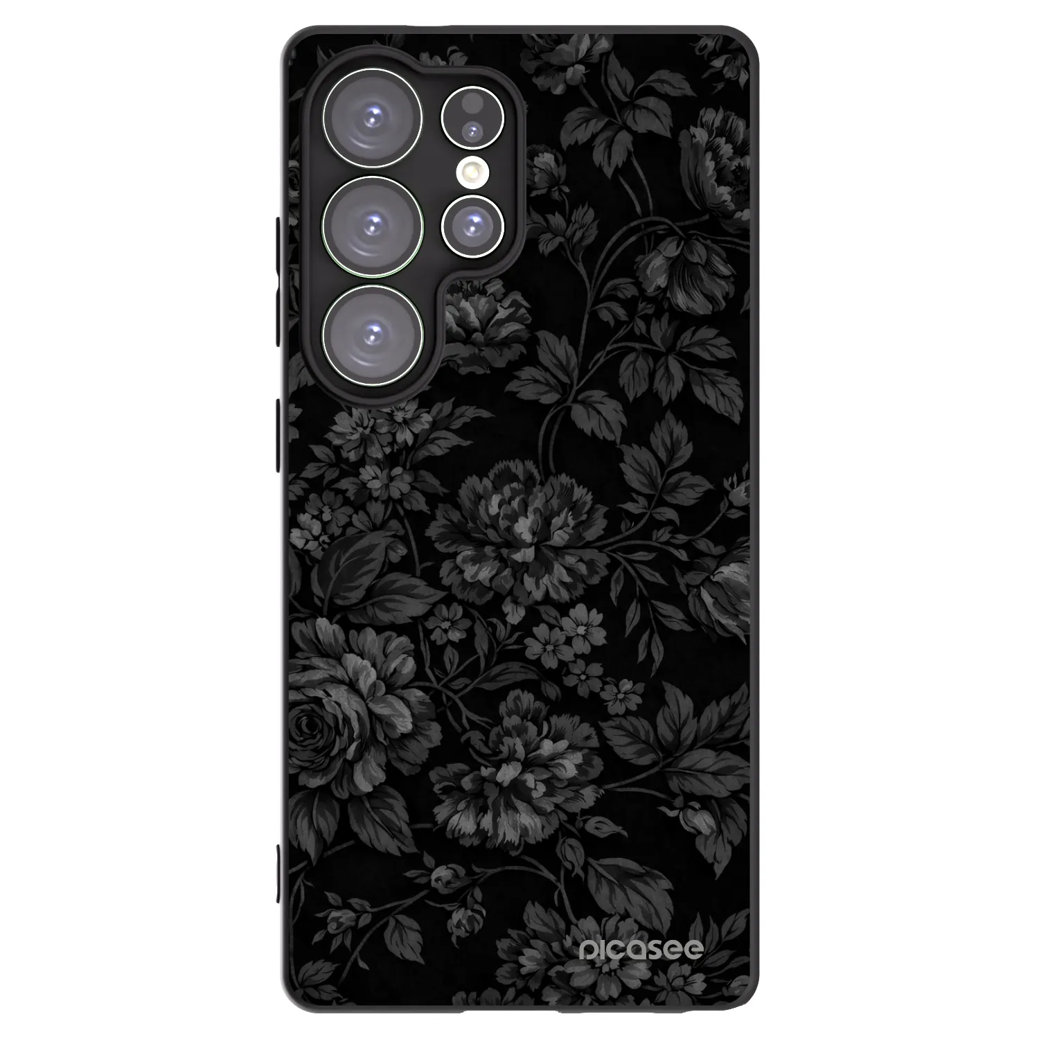 Picasee crna silikonska maskica za Samsung Galaxy S25 Ultra 5G - Dark Romance