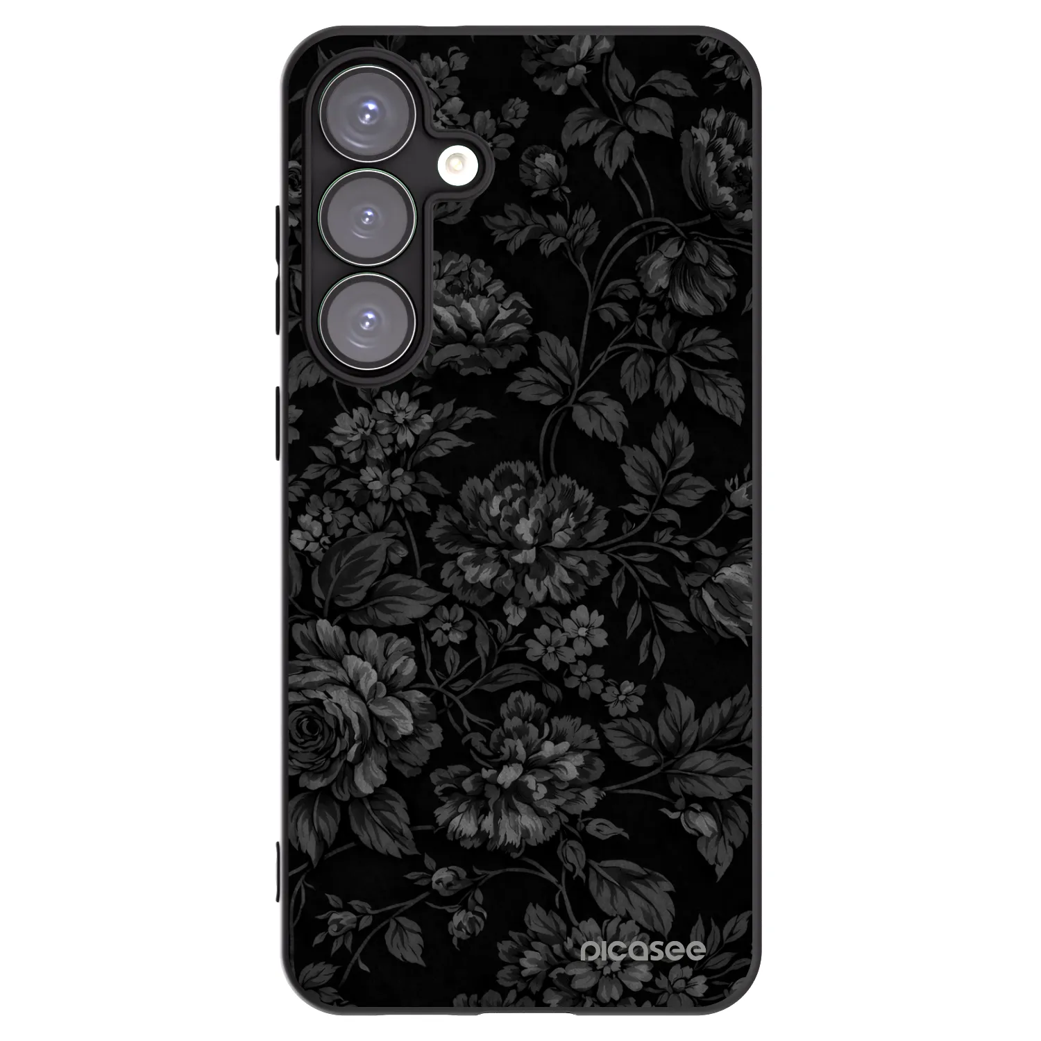 Picasee crna silikonska maskica za Samsung Galaxy S25+ 5G - Dark Romance