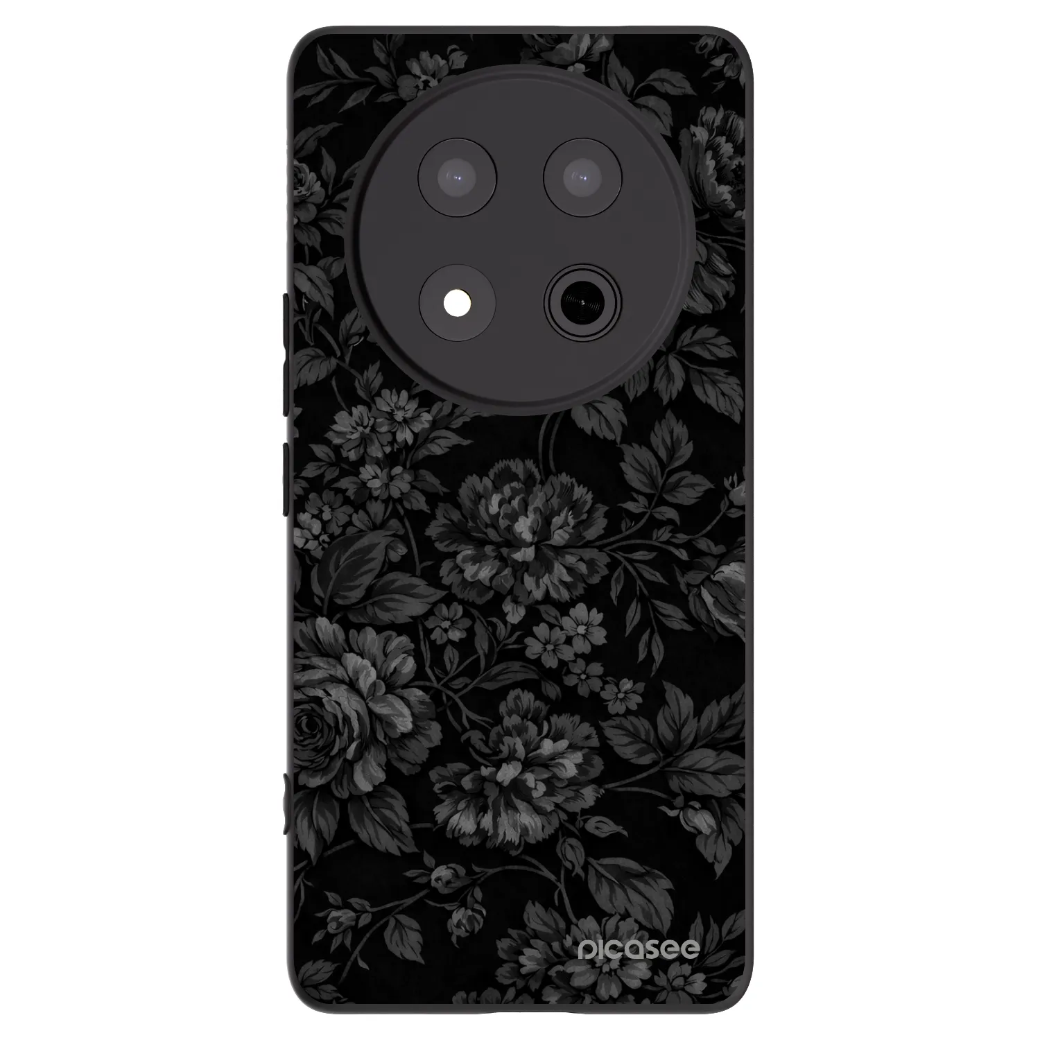 Picasee crna silikonska maskica za Honor Magic7 Lite 5G - Dark Romance