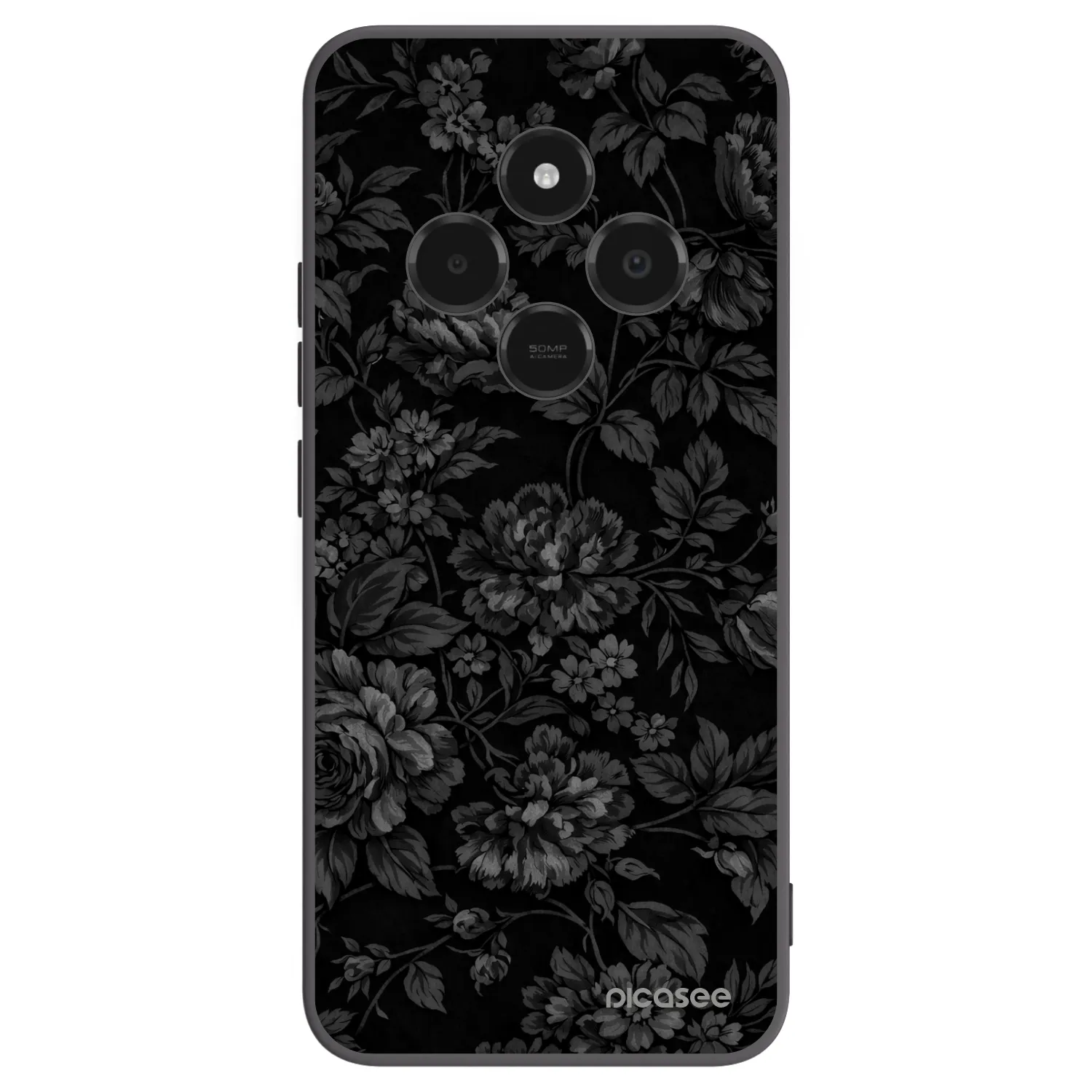 Picasee crna silikonska maskica za Xiaomi Poco C75 - Dark Romance