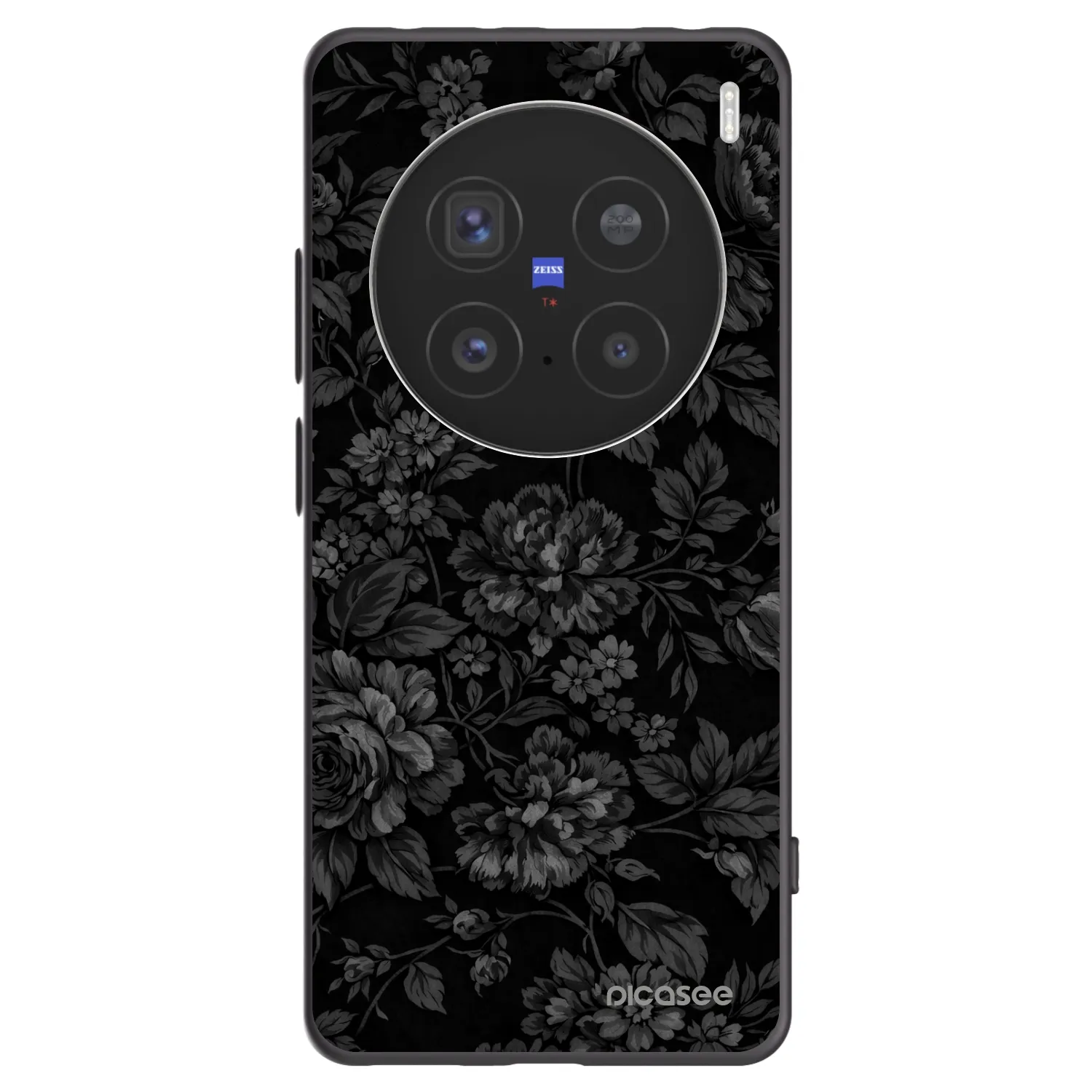 Picasee crna silikonska maskica za Vivo X200 Pro - Dark Romance