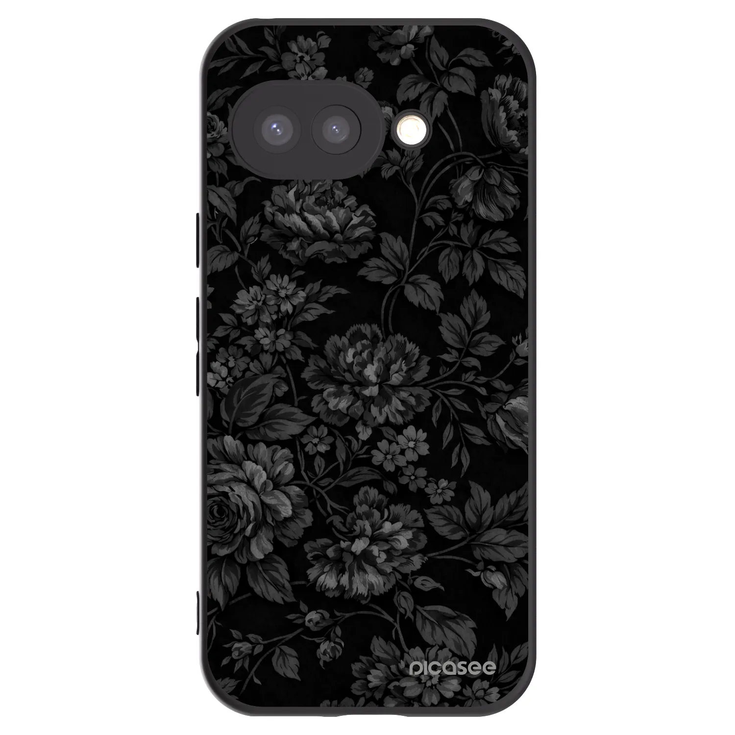 Picasee crna silikonska maskica za Google Pixel 9a - Dark Romance