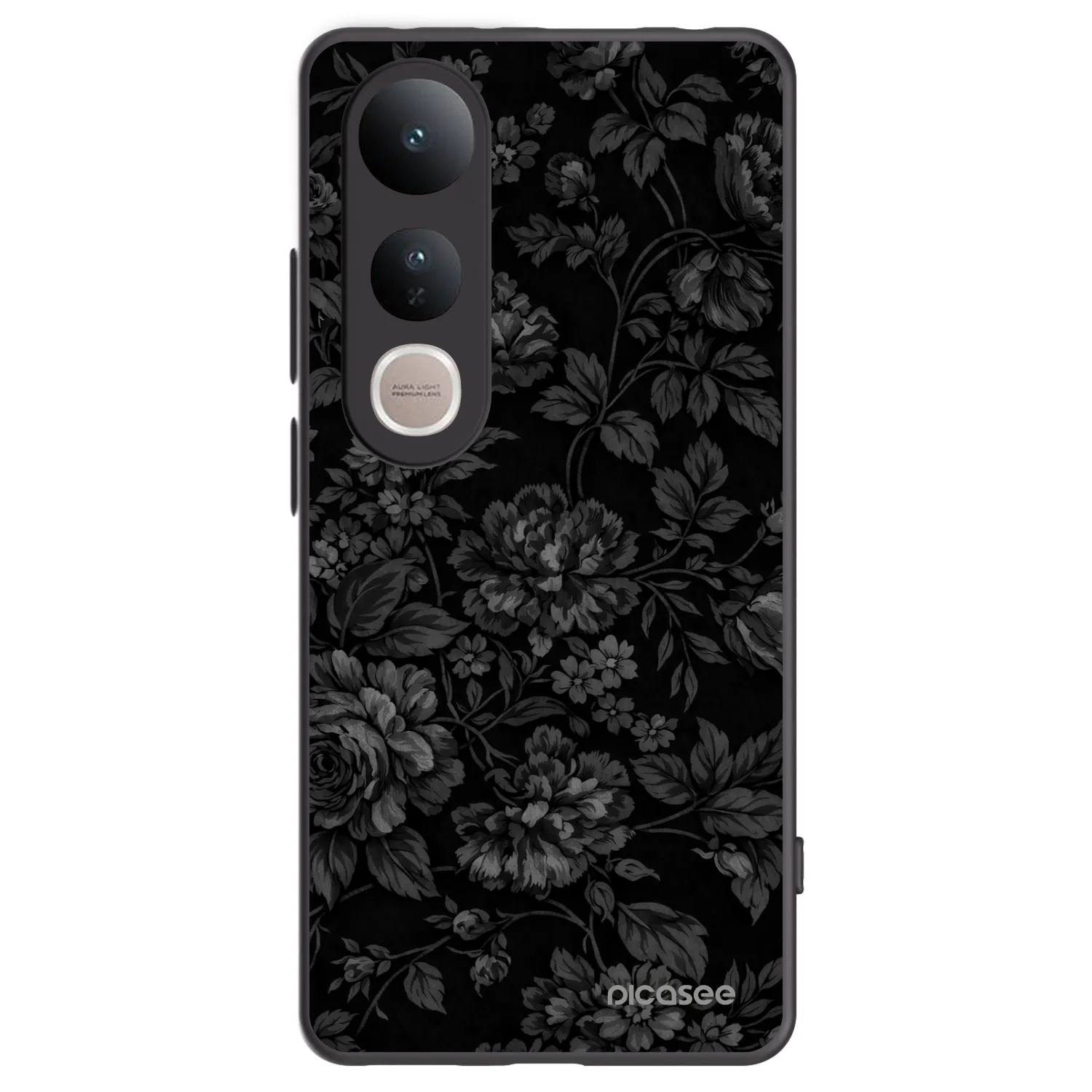 Picasee crna silikonska maskica za Vivo V50 Lite 5G - Dark Romance