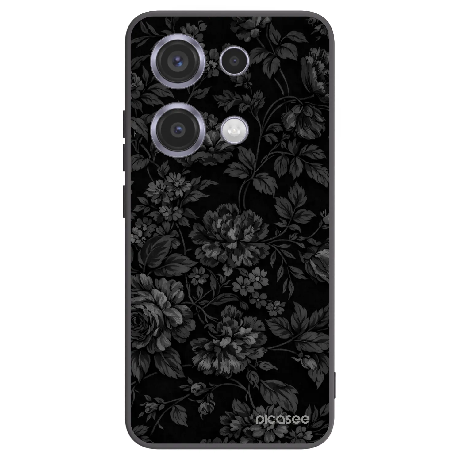 Picasee crna silikonska maskica za Xiaomi Redmi Note 14S - Dark Romance