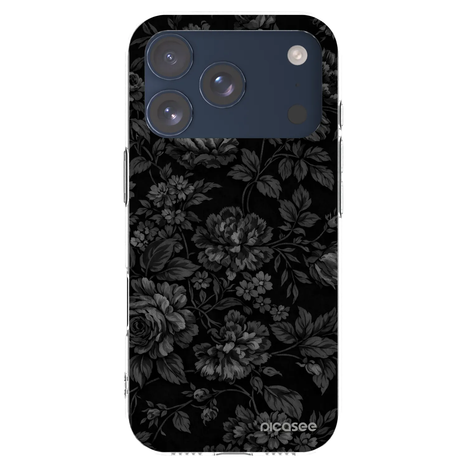 Picasee silikonska prozirna maskica za Apple iPhone 17 Pro - Dark Romance