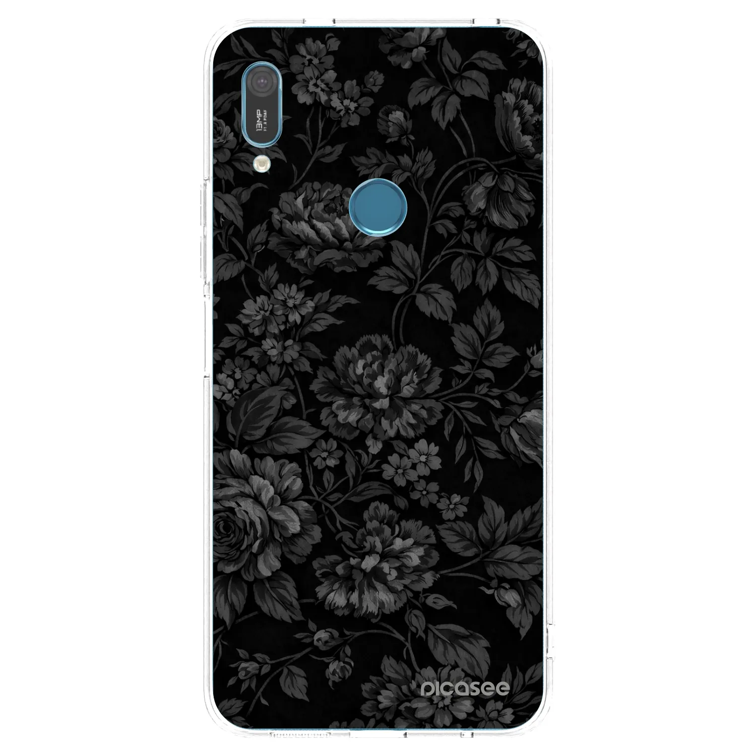 Picasee silikonska prozirna maskica za Huawei Y6 2019 - Dark Romance