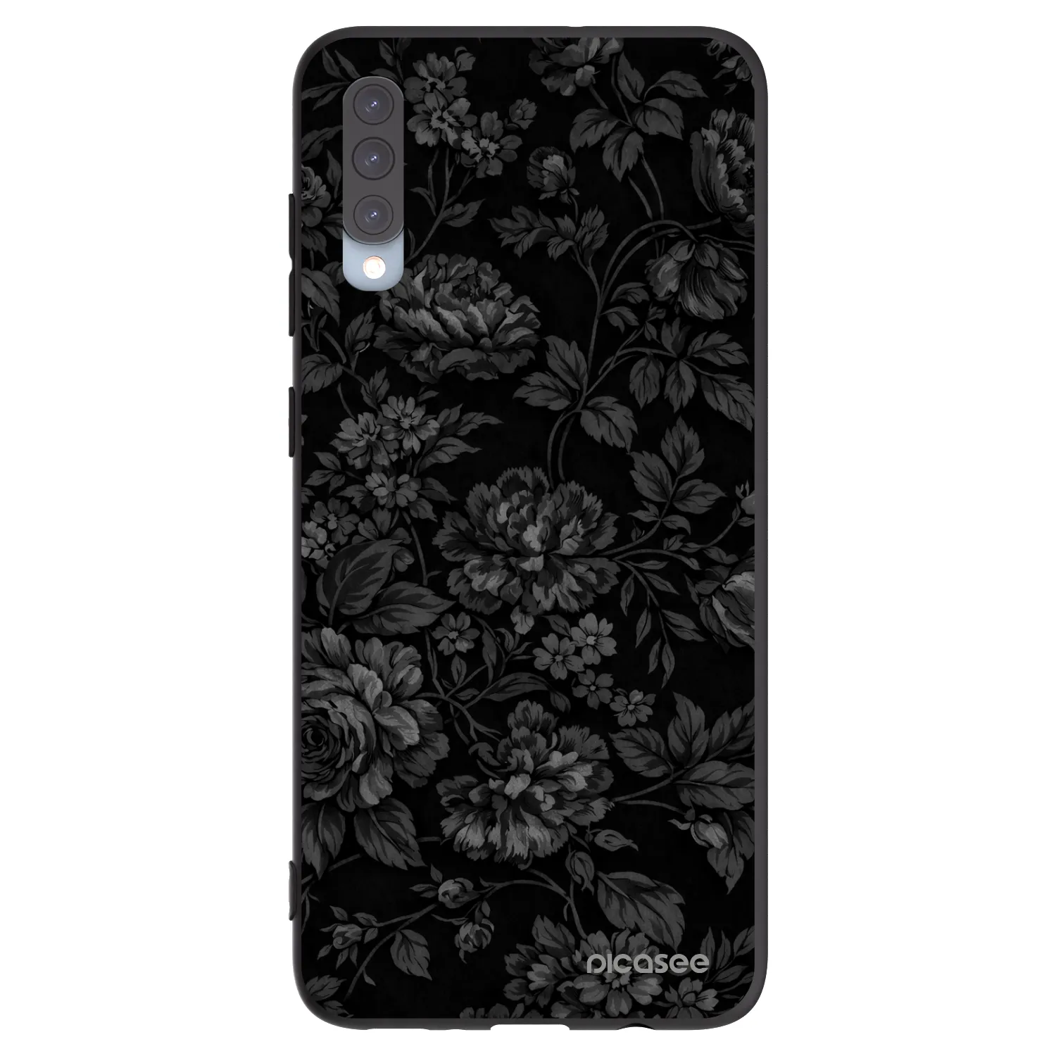 Picasee crna silikonska maskica za Samsung Galaxy A70 A705F - Dark Romance