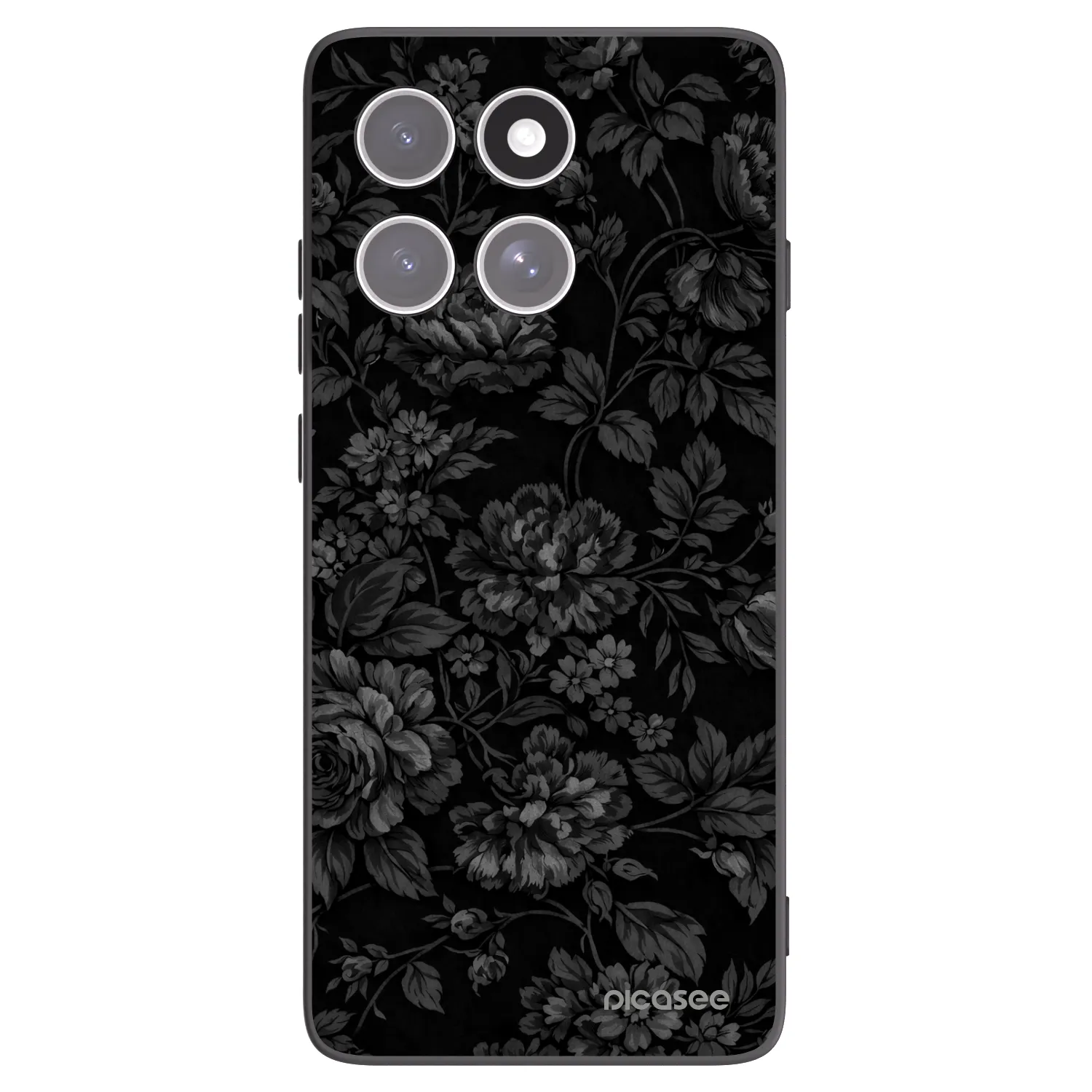 Picasee crna silikonska maskica za Motorola Edge 60 Pro - Dark Romance