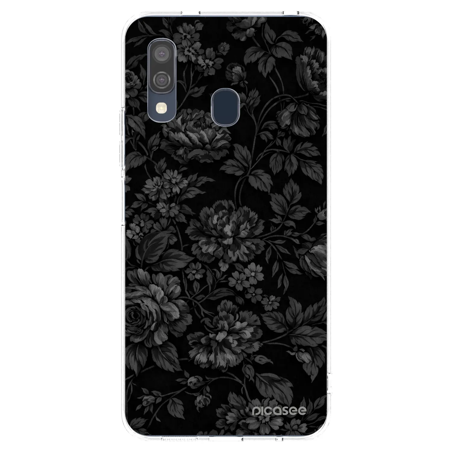 Picasee silikonska prozirna maskica za Samsung Galaxy A40 A405F - Dark Romance
