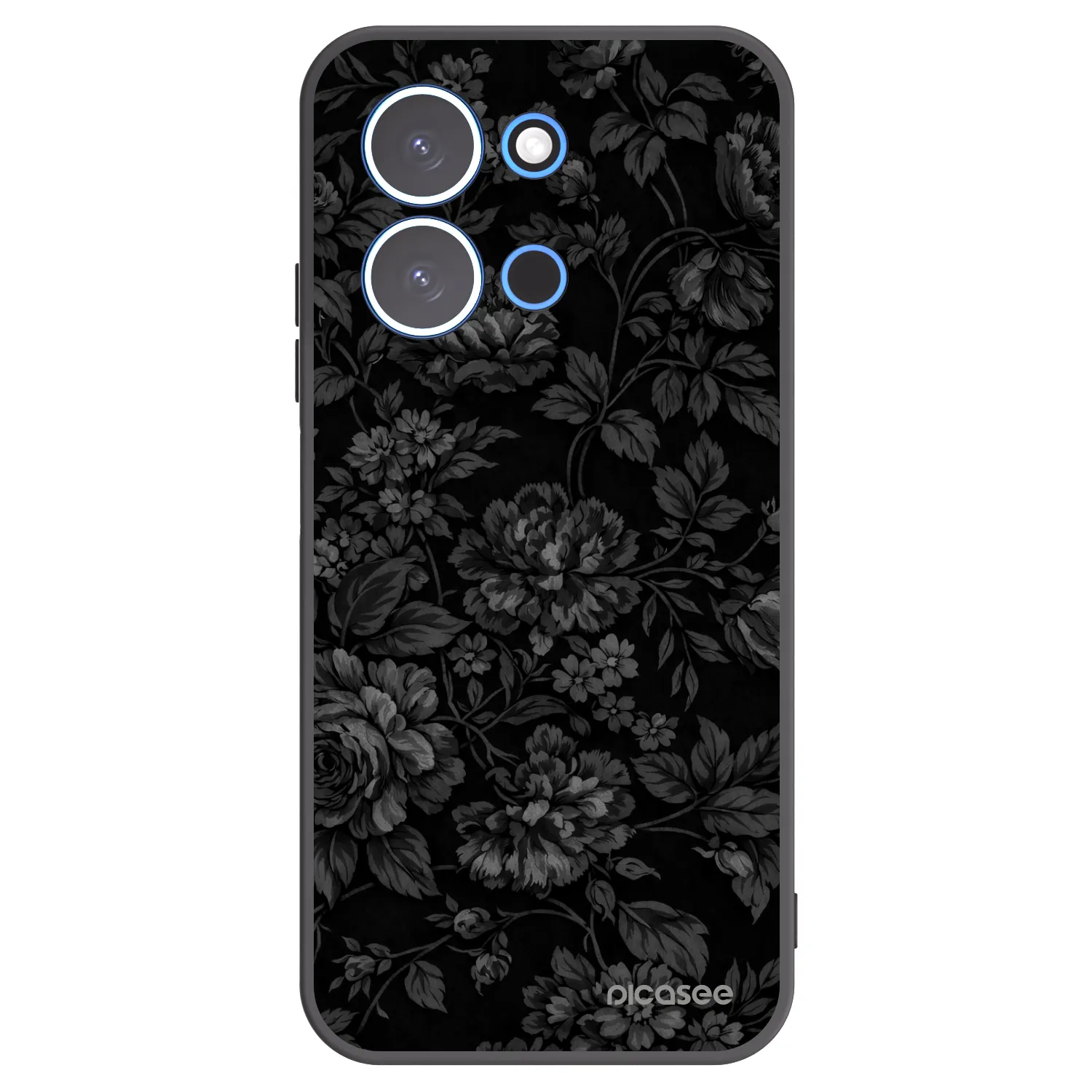 Picasee crna silikonska maskica za Xiaomi Redmi 15C 4G - Dark Romance