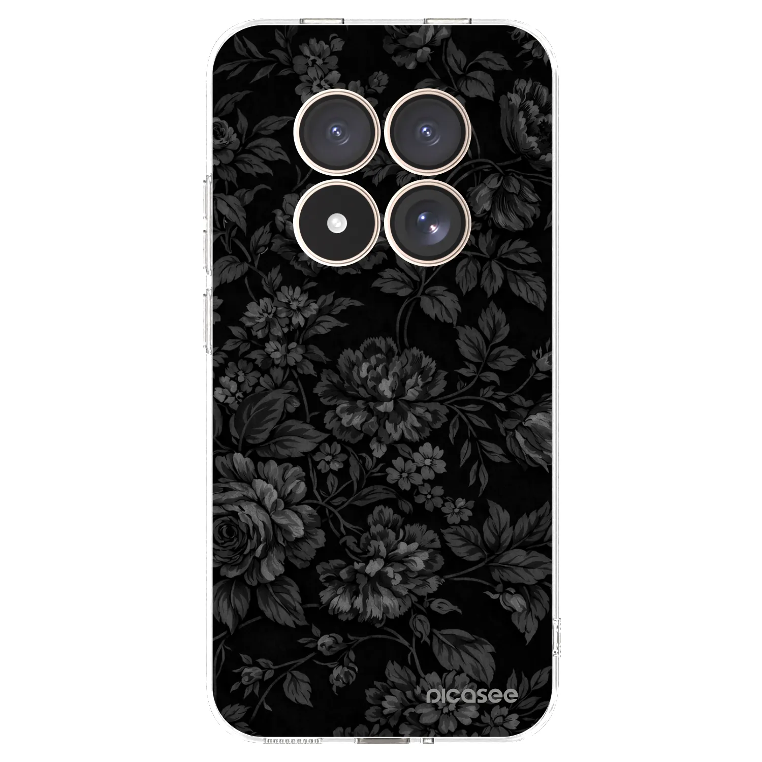 Picasee silikonska prozirna maskica za Xiaomi Redmi Note 15 Pro 4G - Dark Romance