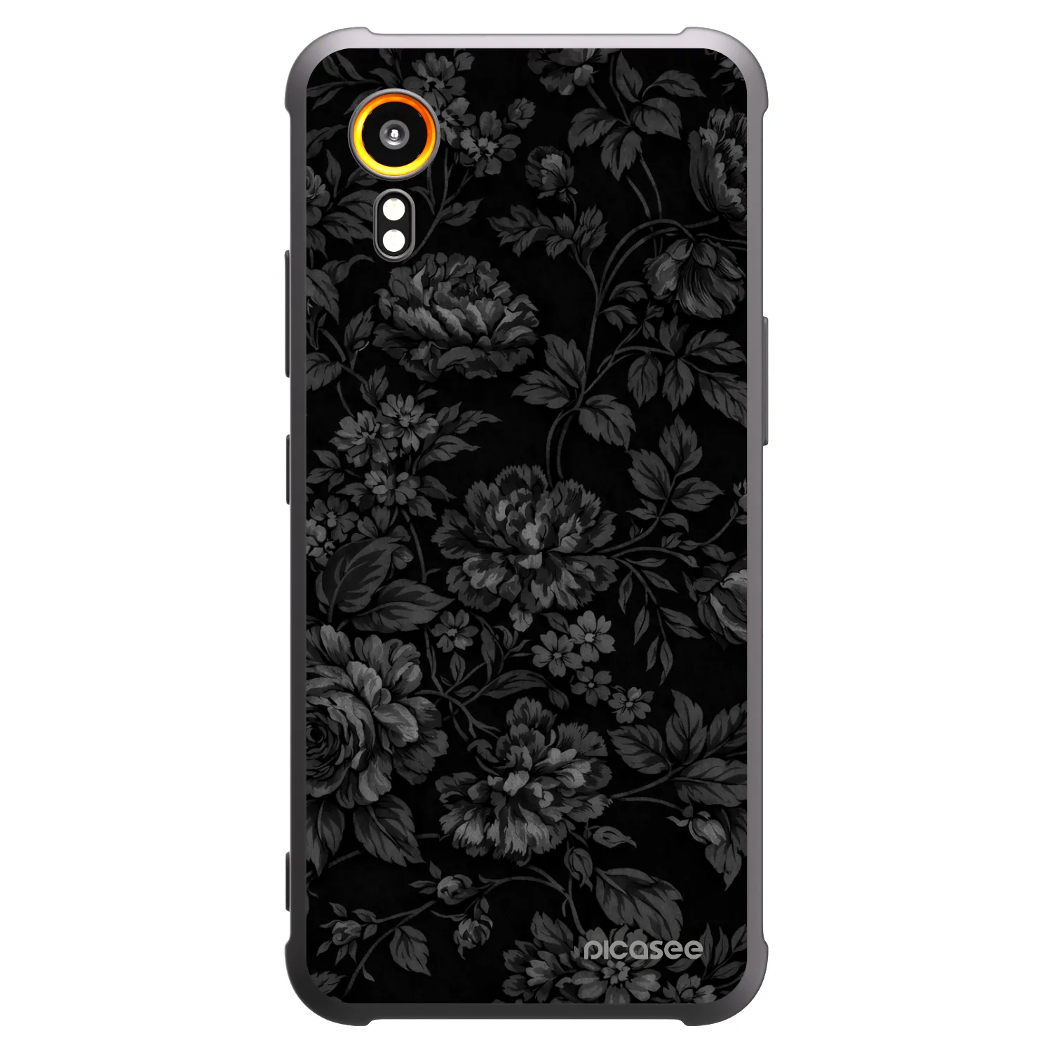 Picasee crna silikonska maskica za Samsung Galaxy Xcover 7 - Dark Romance