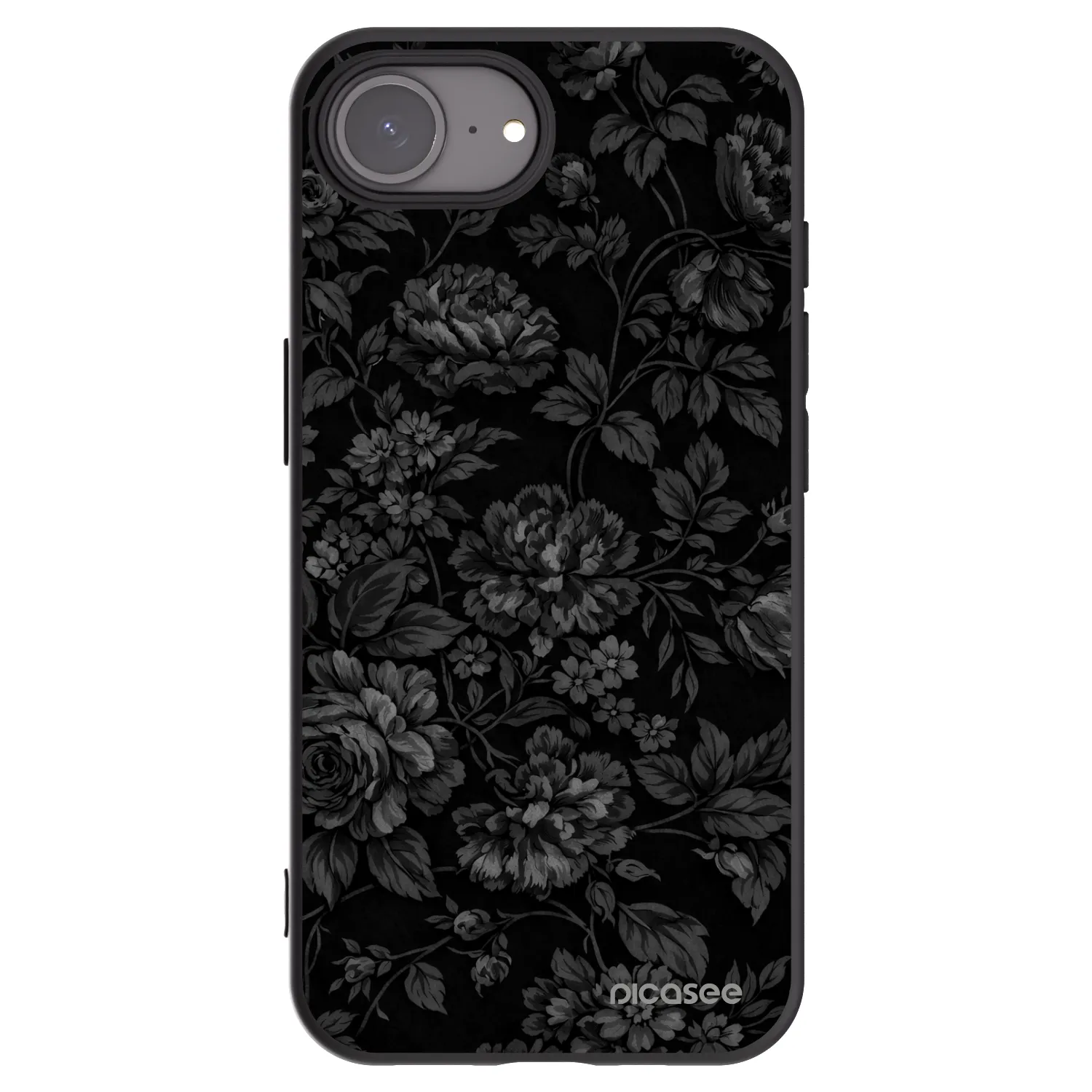 Picasee crna silikonska maskica za Apple iPhone 17e - Dark Romance
