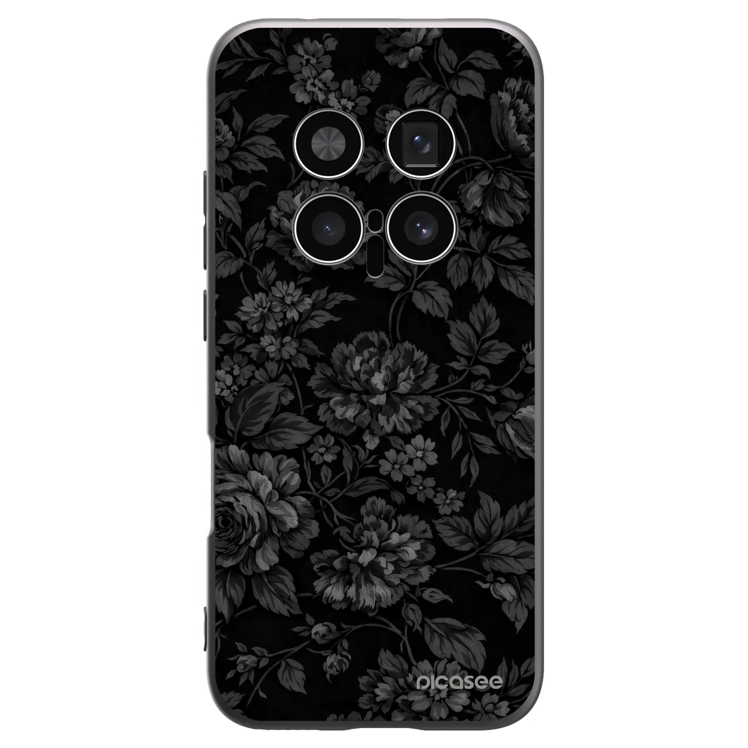 Picasee crna silikonska maskica za Honor Magic8 Pro 5G - Dark Romance
