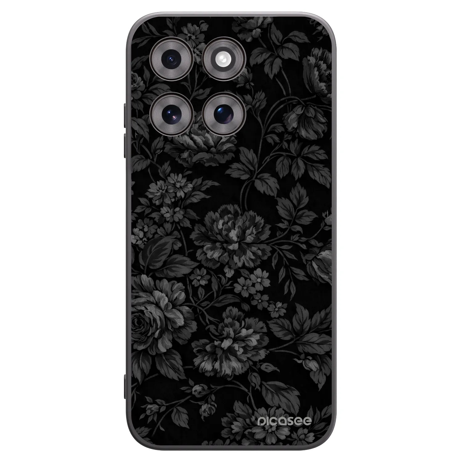 Picasee crna silikonska maskica za Motorola Moto G77 - Dark Romance