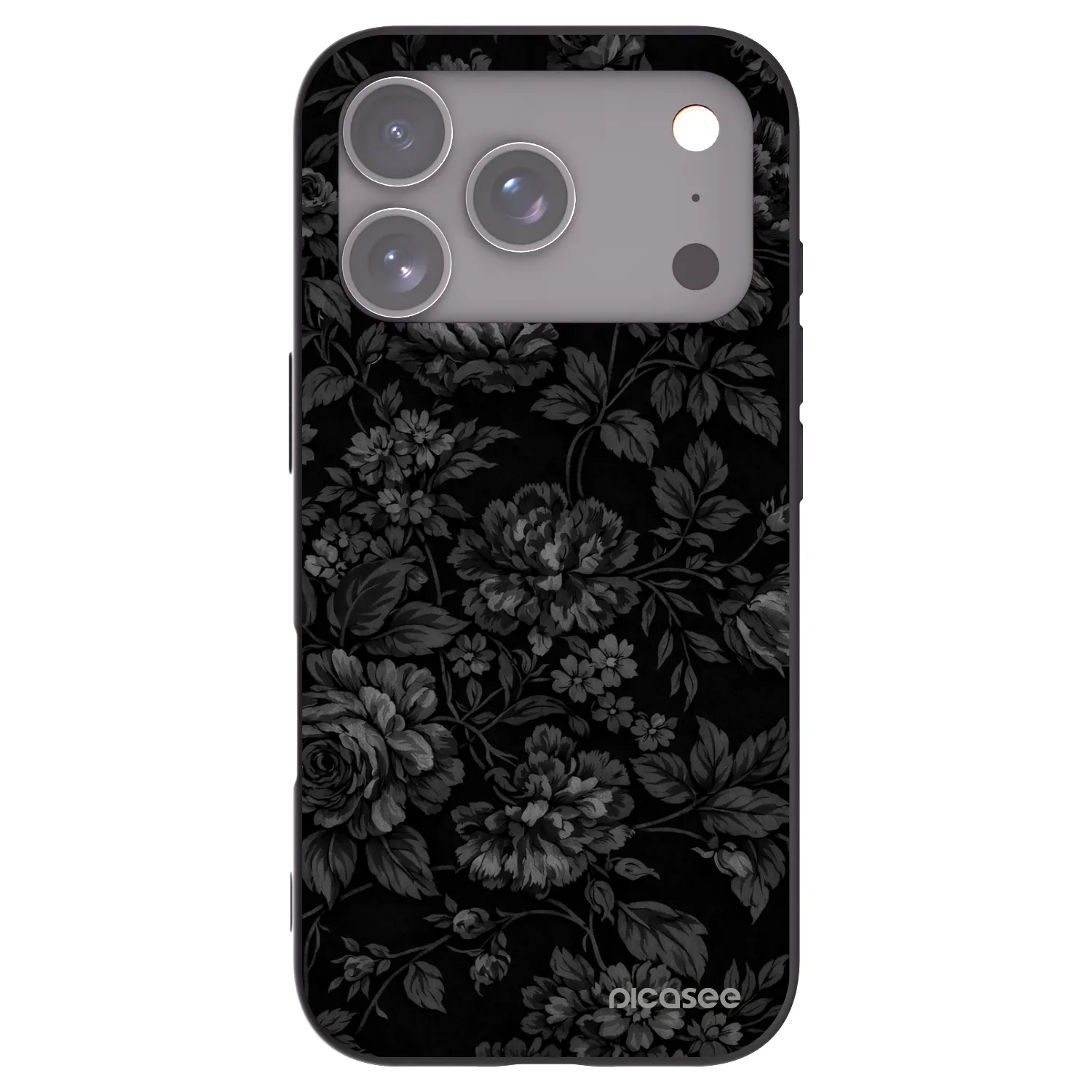 Picasee crna silikonska maskica za Apple iPhone 18 Pro - Dark Romance