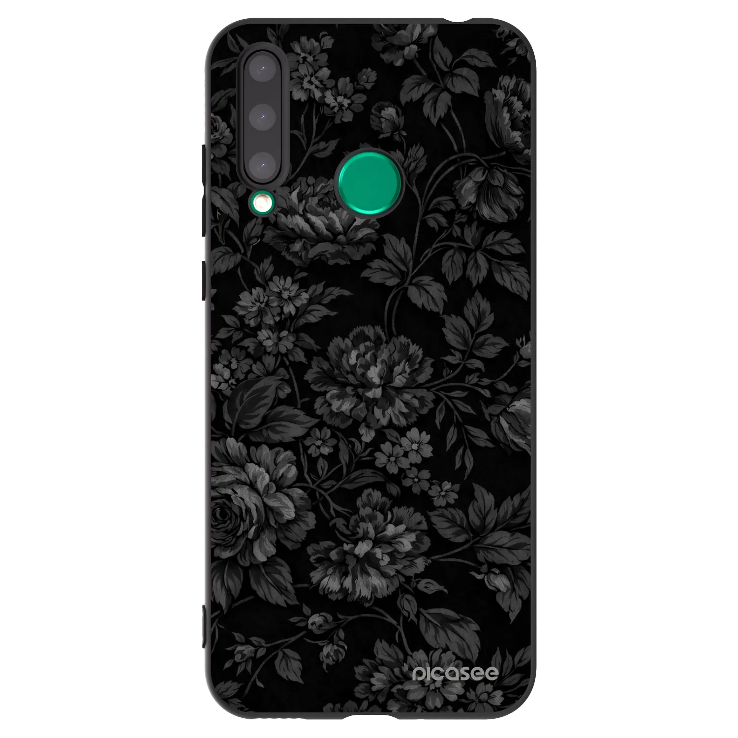 Picasee crna silikonska maskica za Honor 20 Lite - Dark Romance