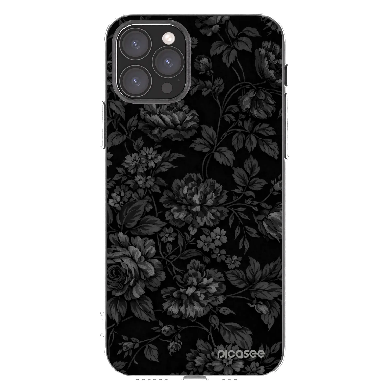 Picasee silikonska prozirna maskica za Apple iPhone 11 Pro - Dark Romance