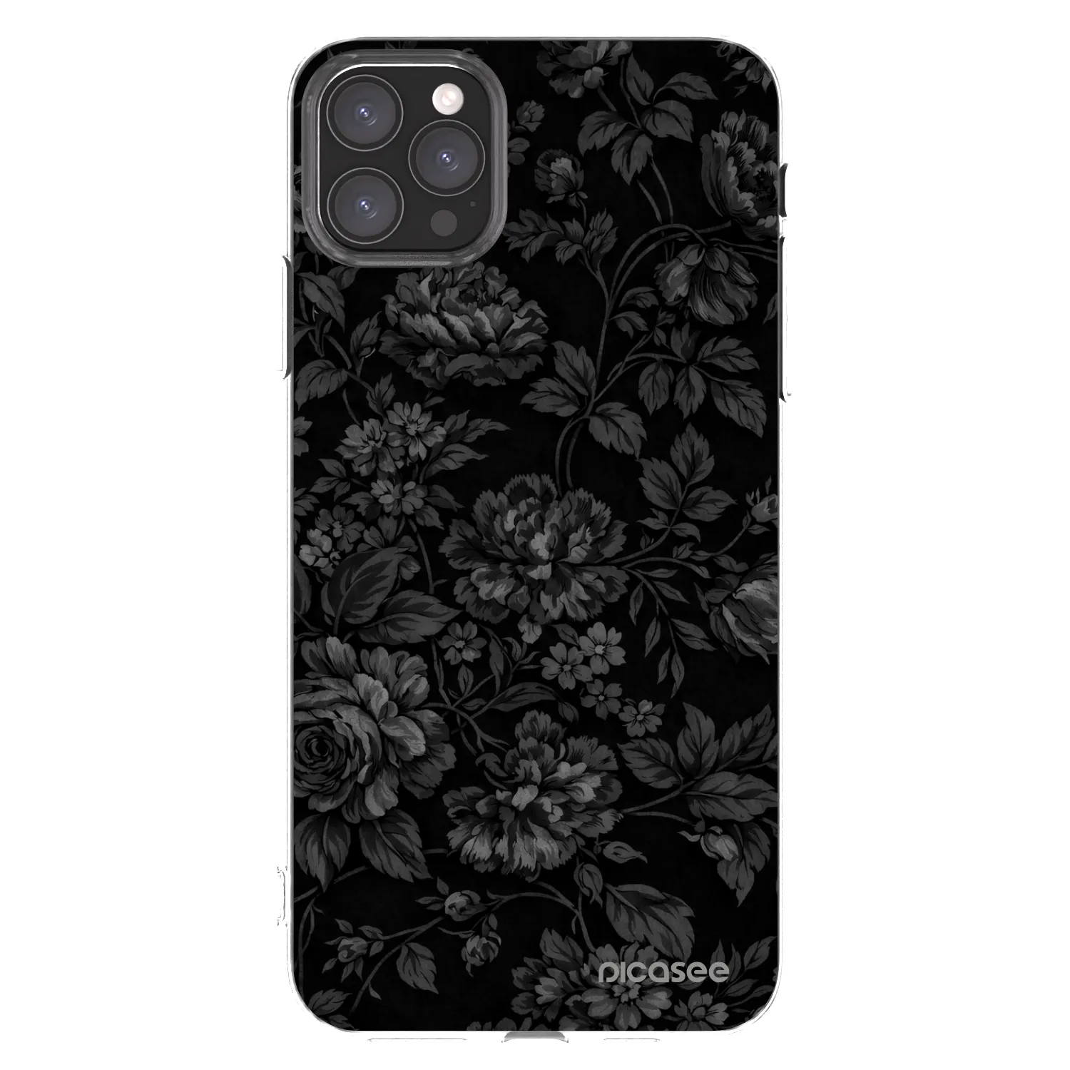 Picasee silikonska prozirna maskica za Apple iPhone 11 Pro Max - Dark Romance