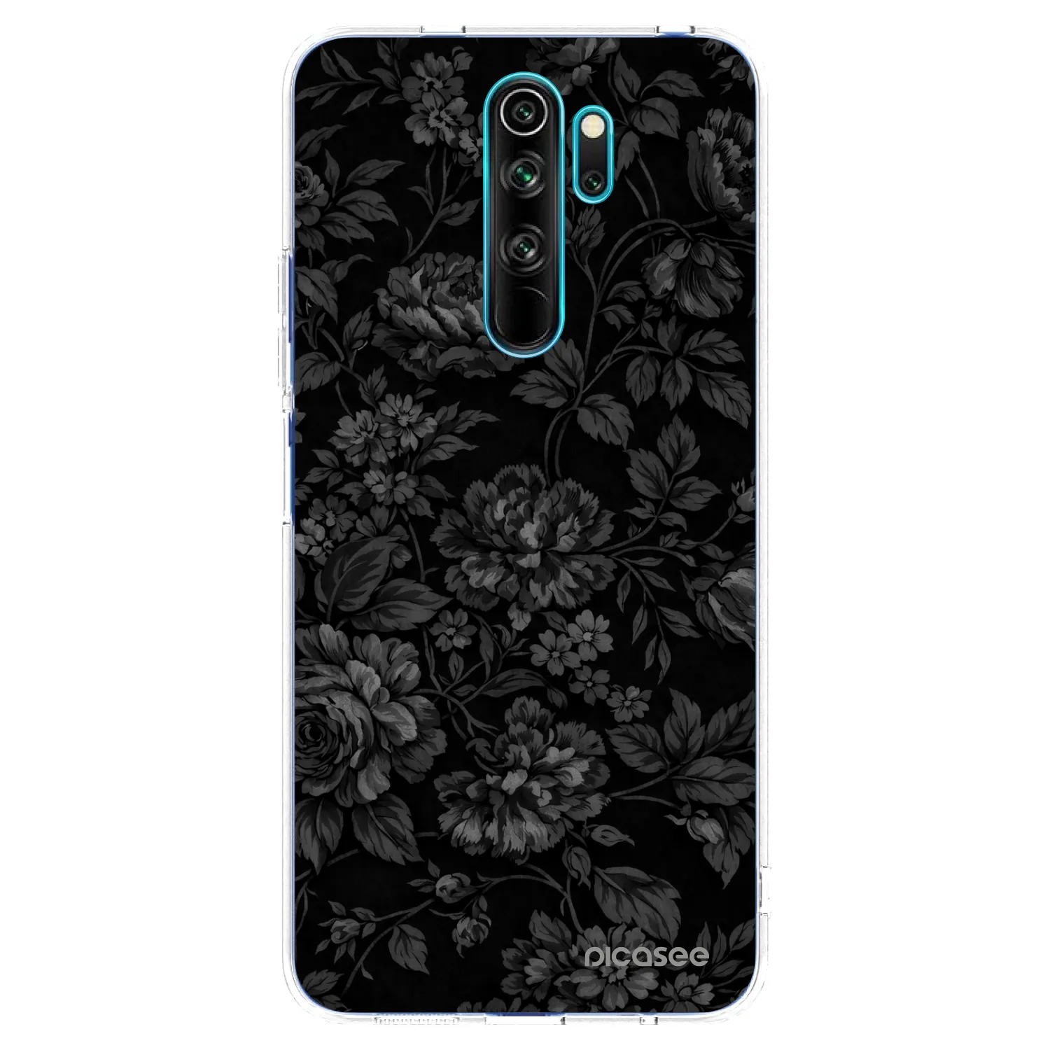 Picasee silikonska prozirna maskica za Xiaomi Redmi Note 8 Pro - Dark Romance