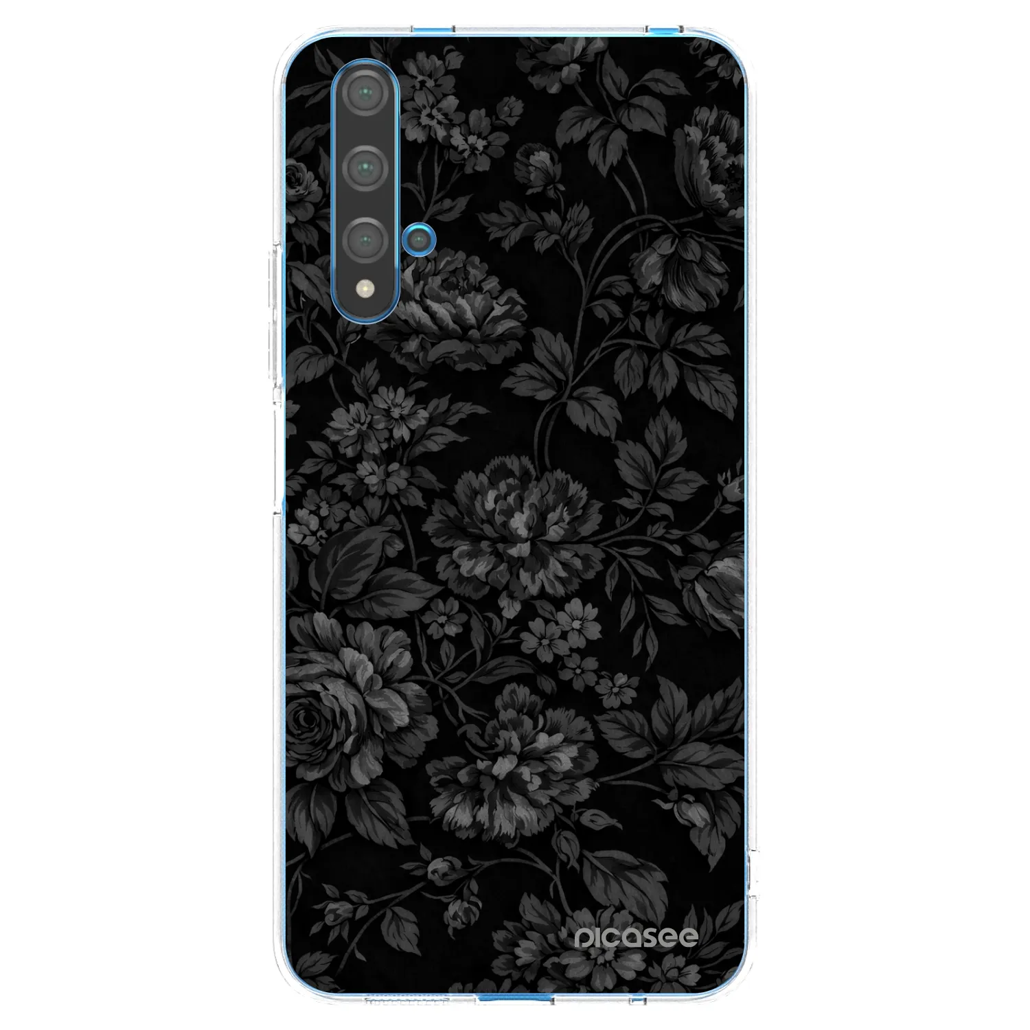 Picasee silikonska prozirna maskica za Huawei Nova 5T - Dark Romance