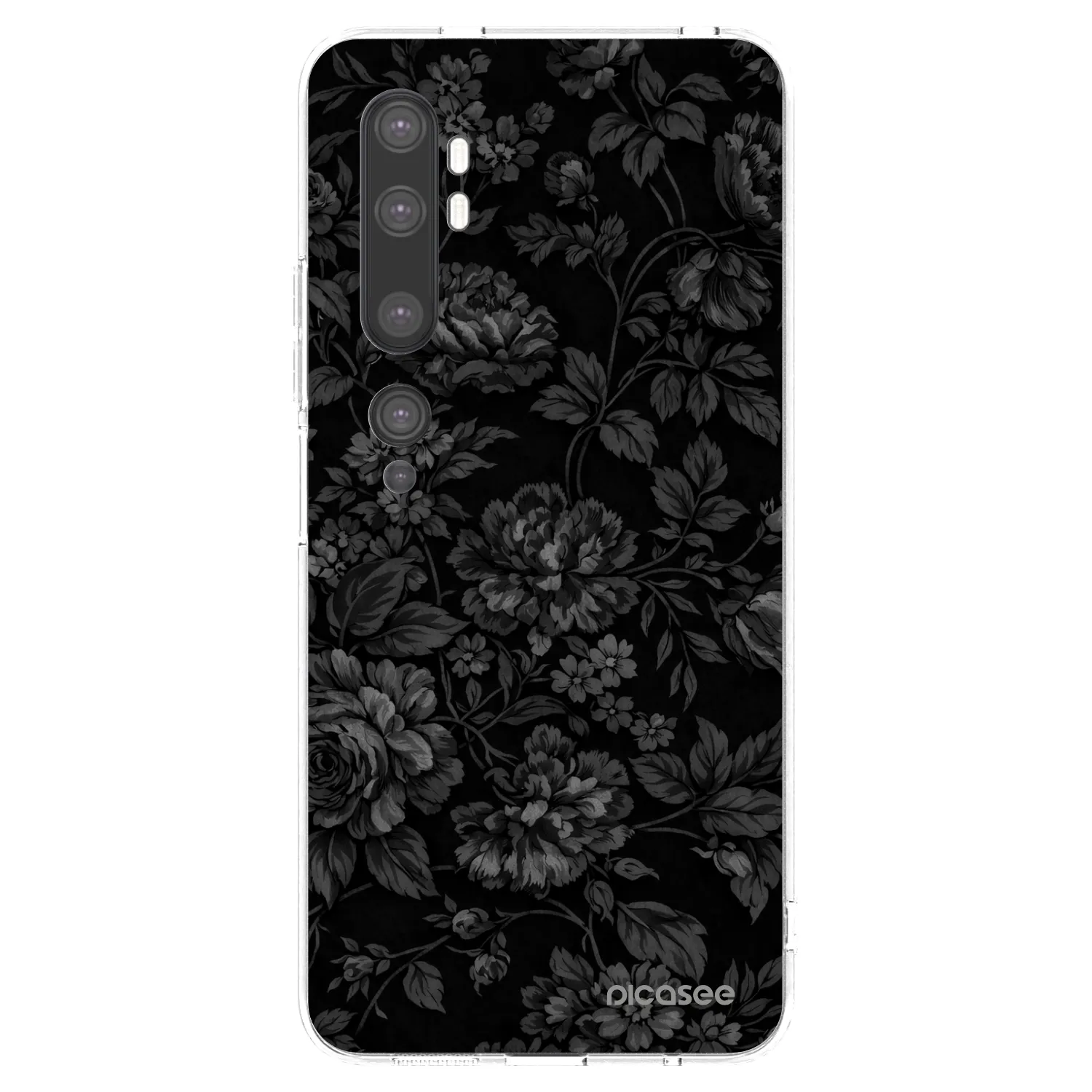 Picasee silikonska prozirna maskica za Xiaomi Mi Note 10 (Pro) - Dark Romance