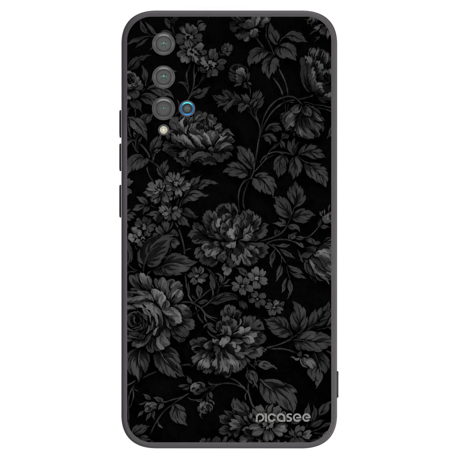 Picasee crna silikonska maskica za Huawei Nova 5T - Dark Romance