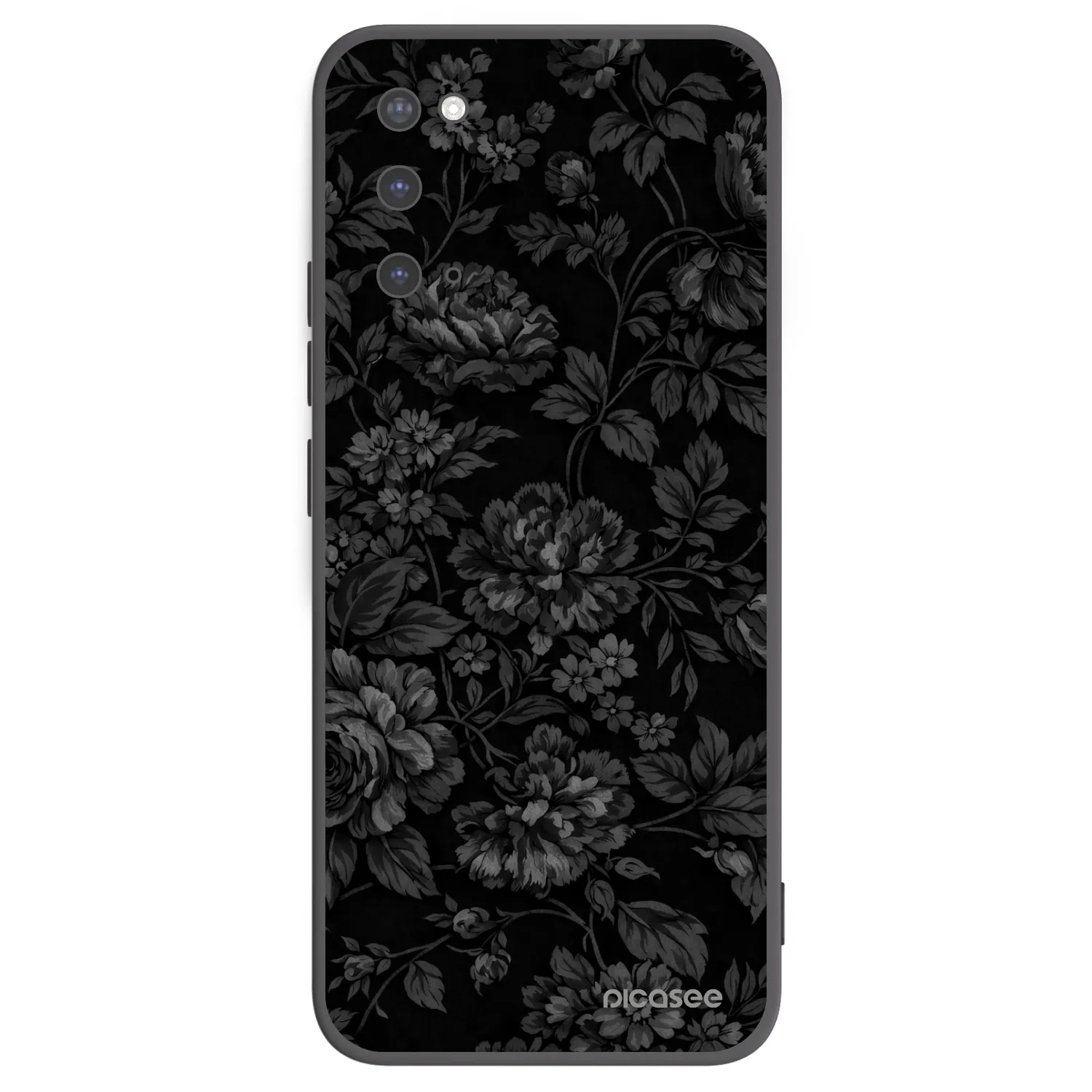 Picasee crna silikonska maskica za Samsung Galaxy S20 G980F - Dark Romance