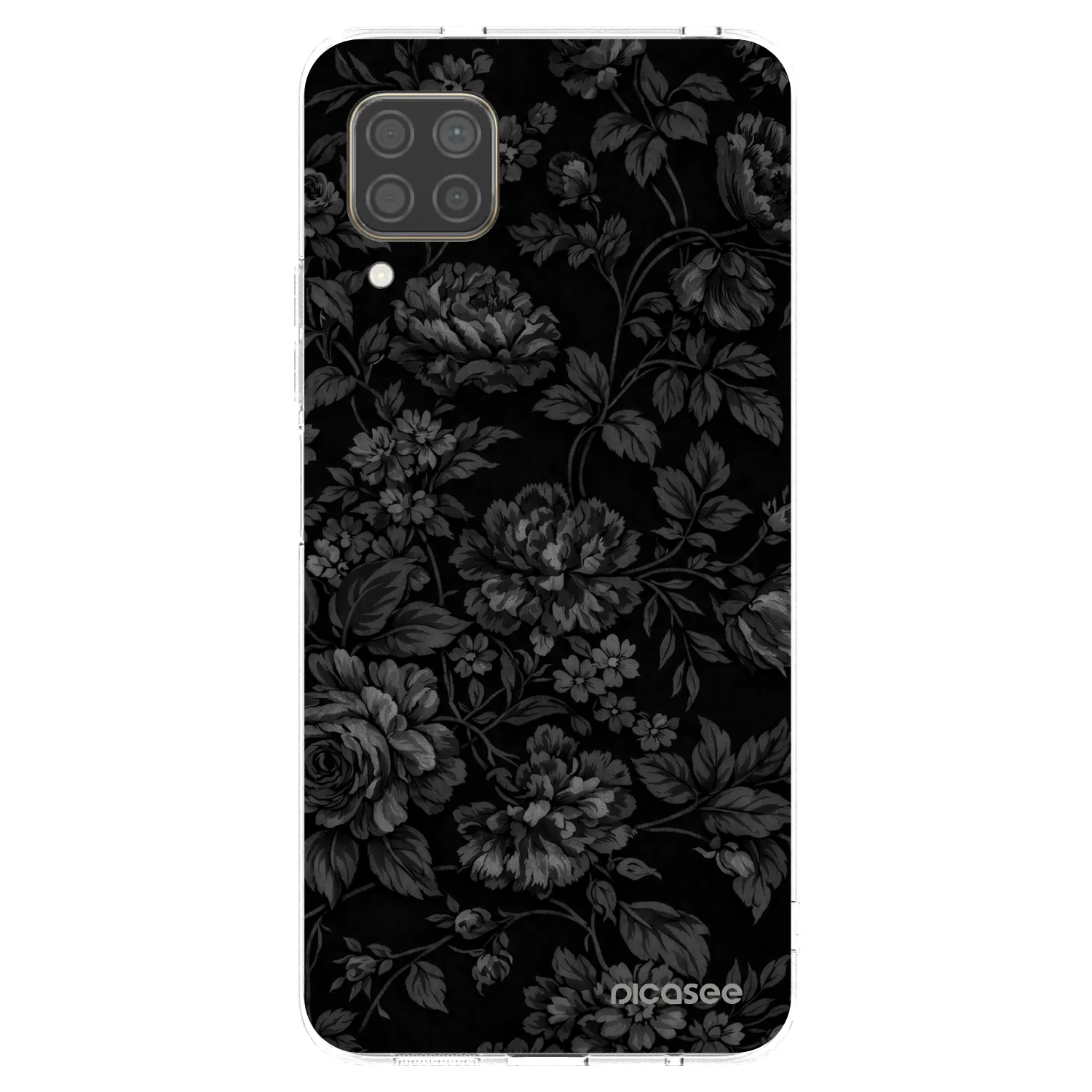 Picasee silikonska prozirna maskica za Huawei P40 Lite - Dark Romance