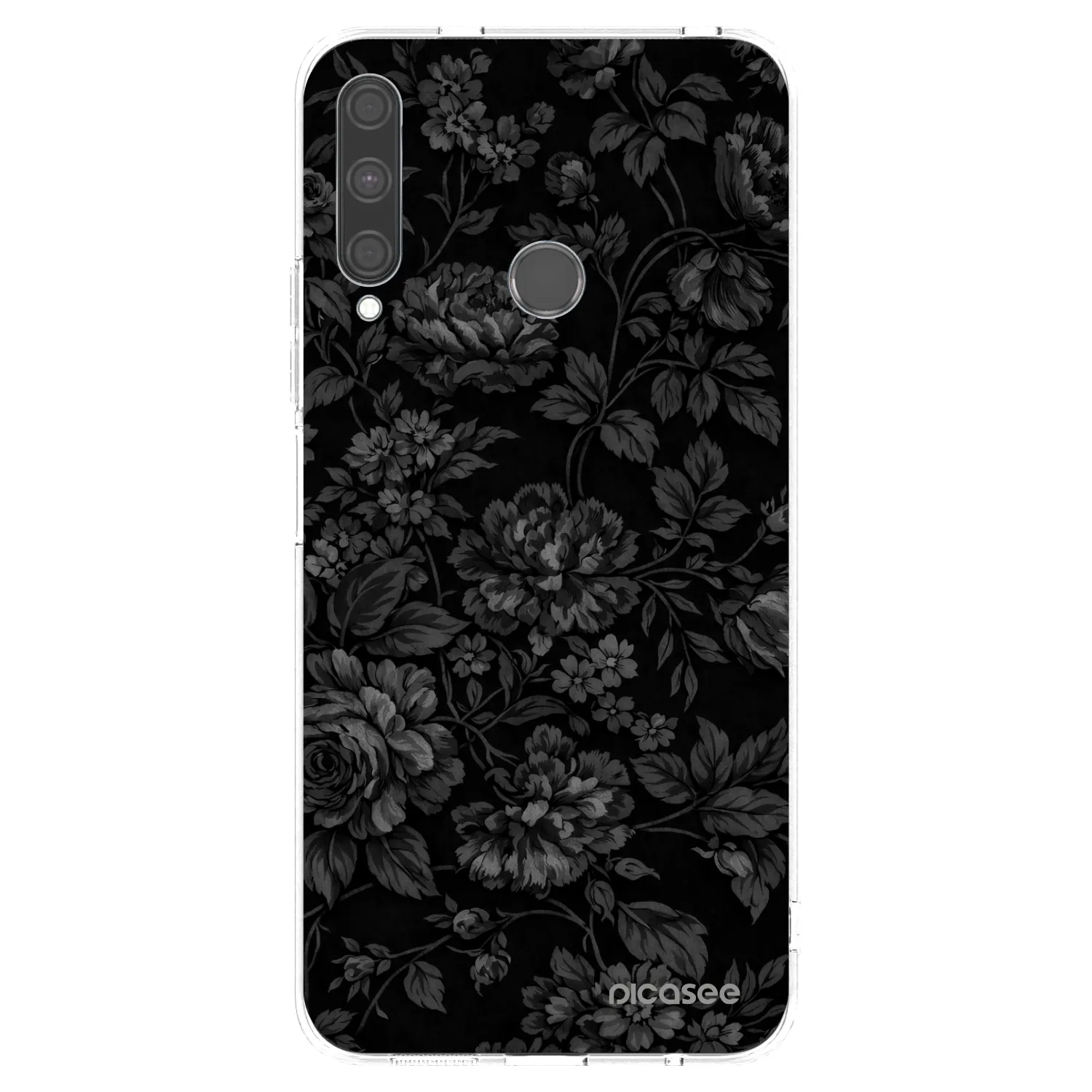 Picasee silikonska prozirna maskica za Huawei P40 Lite E - Dark Romance