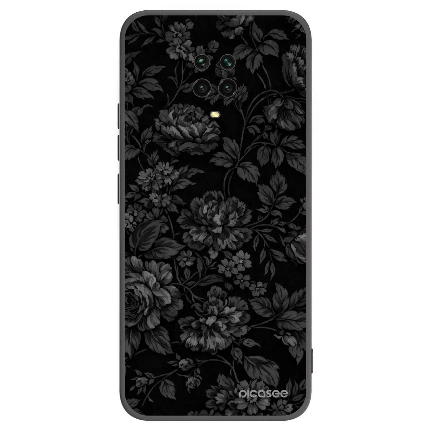 Picasee crna silikonska maskica za Xiaomi Redmi Note 9 Pro - Dark Romance