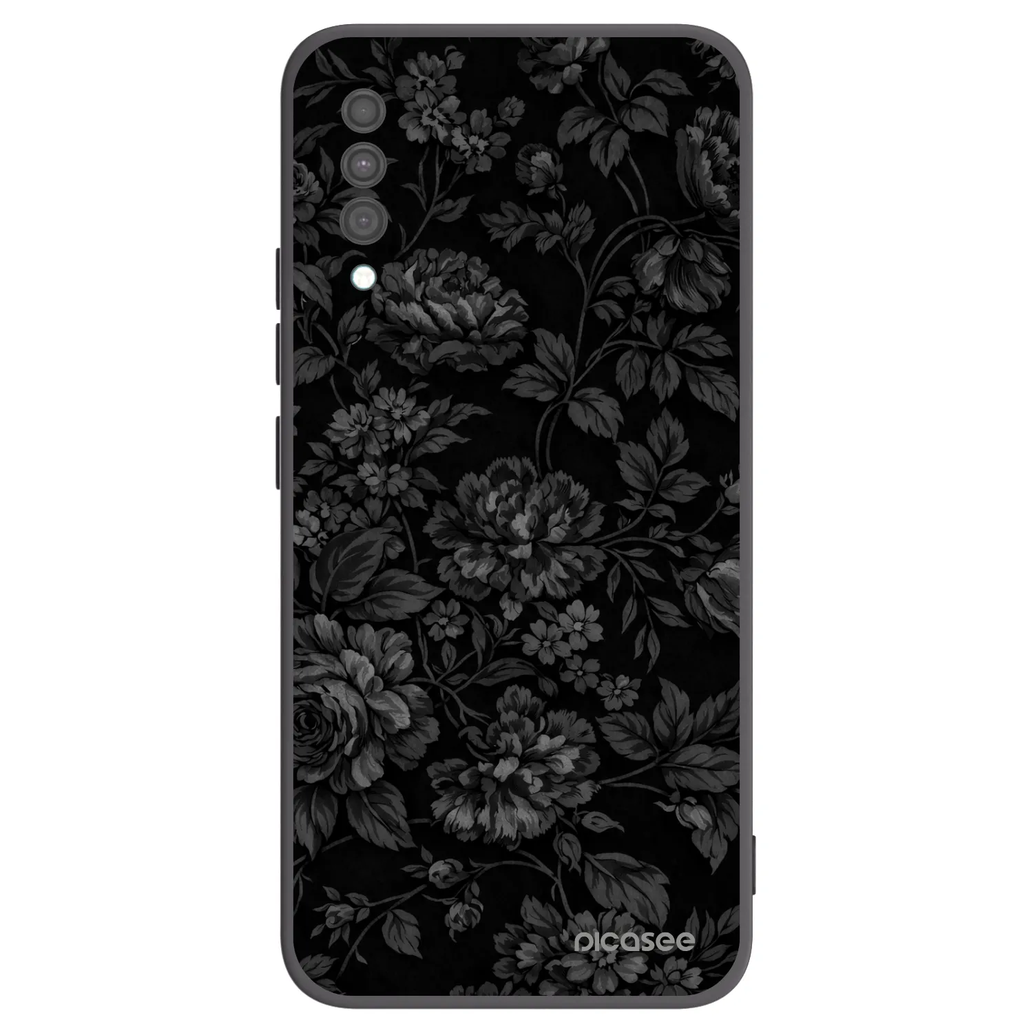 Picasee crna silikonska maskica za Samsung Galaxy A30s A307F - Dark Romance