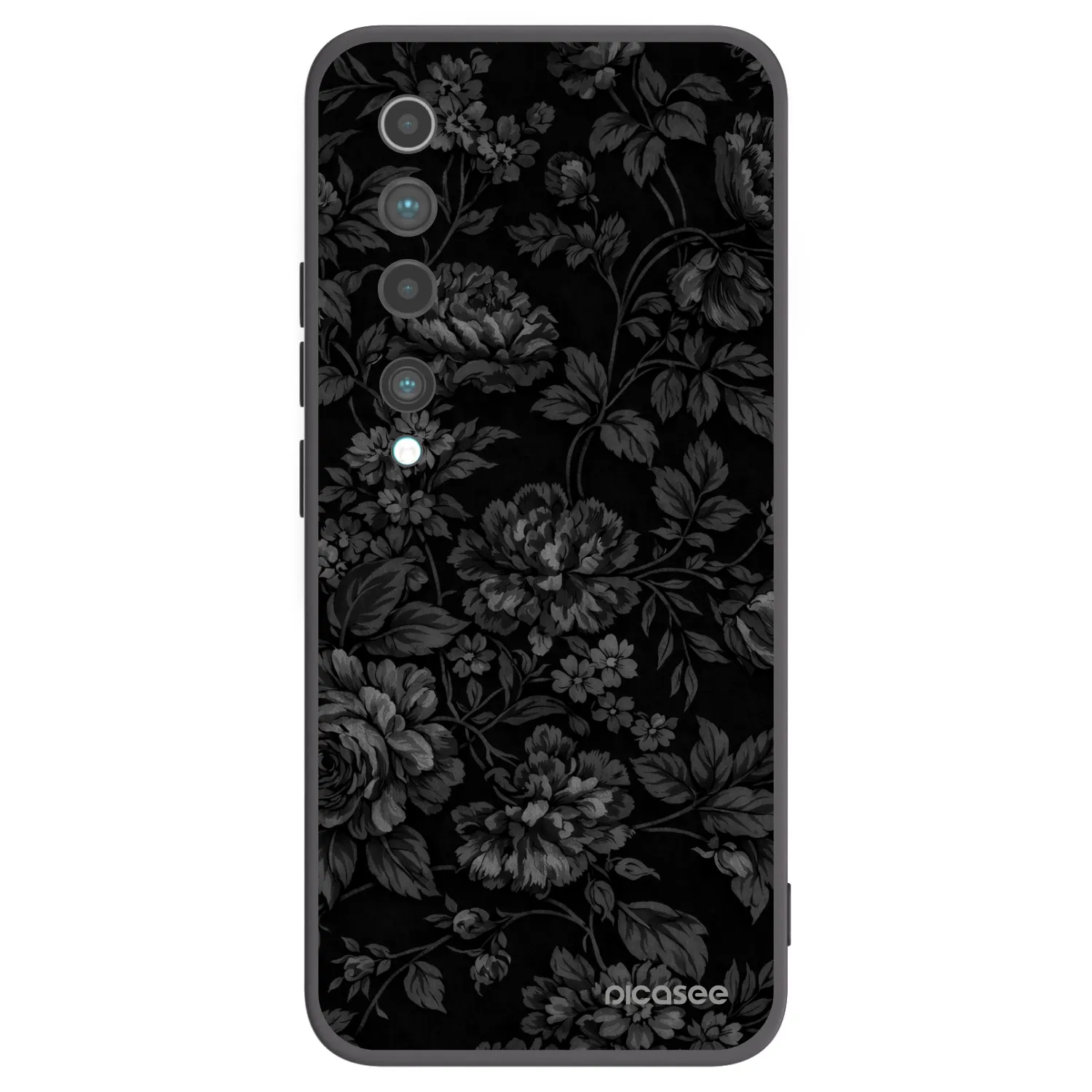Picasee crna silikonska maskica za Xiaomi Mi 10 - Dark Romance