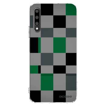 Picasee silikonska prozirna maskica za Honor 9X Pro - Block Grid