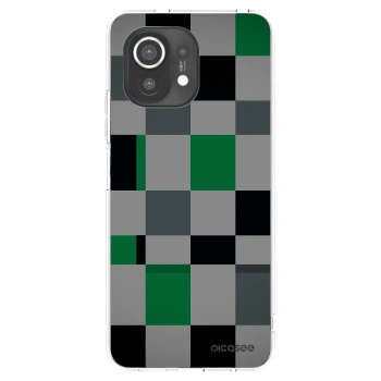 Picasee silikonska prozirna maskica za Xiaomi Mi 11 - Block Grid