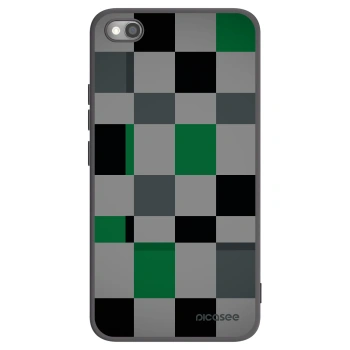 Picasee crna silikonska maskica za Xiaomi Redmi Note 11S 5G - Block Grid